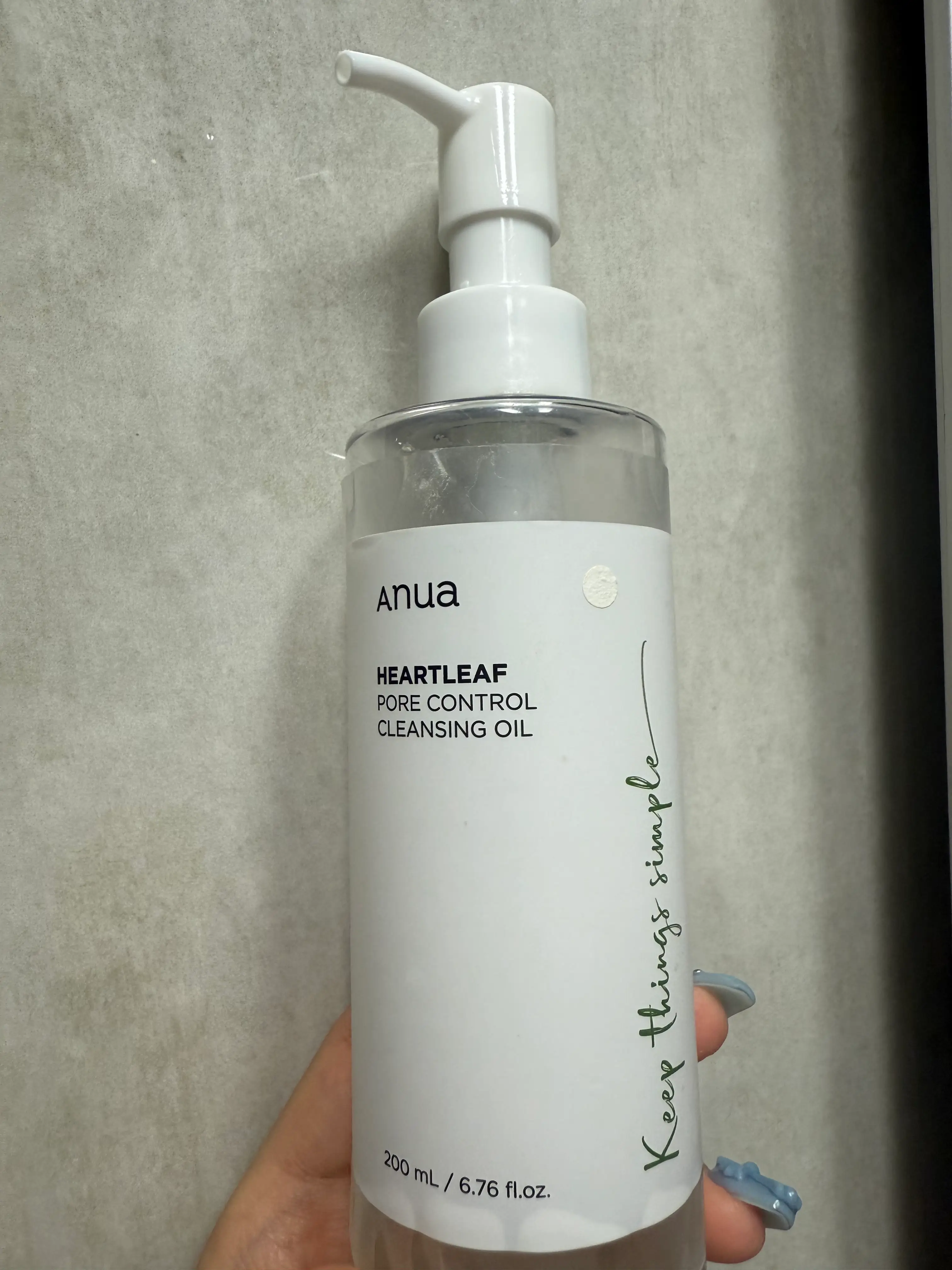 선택된 언니의파우치 리뷰 이미지 - [어성초 포어 컨트롤 클렌징오일]