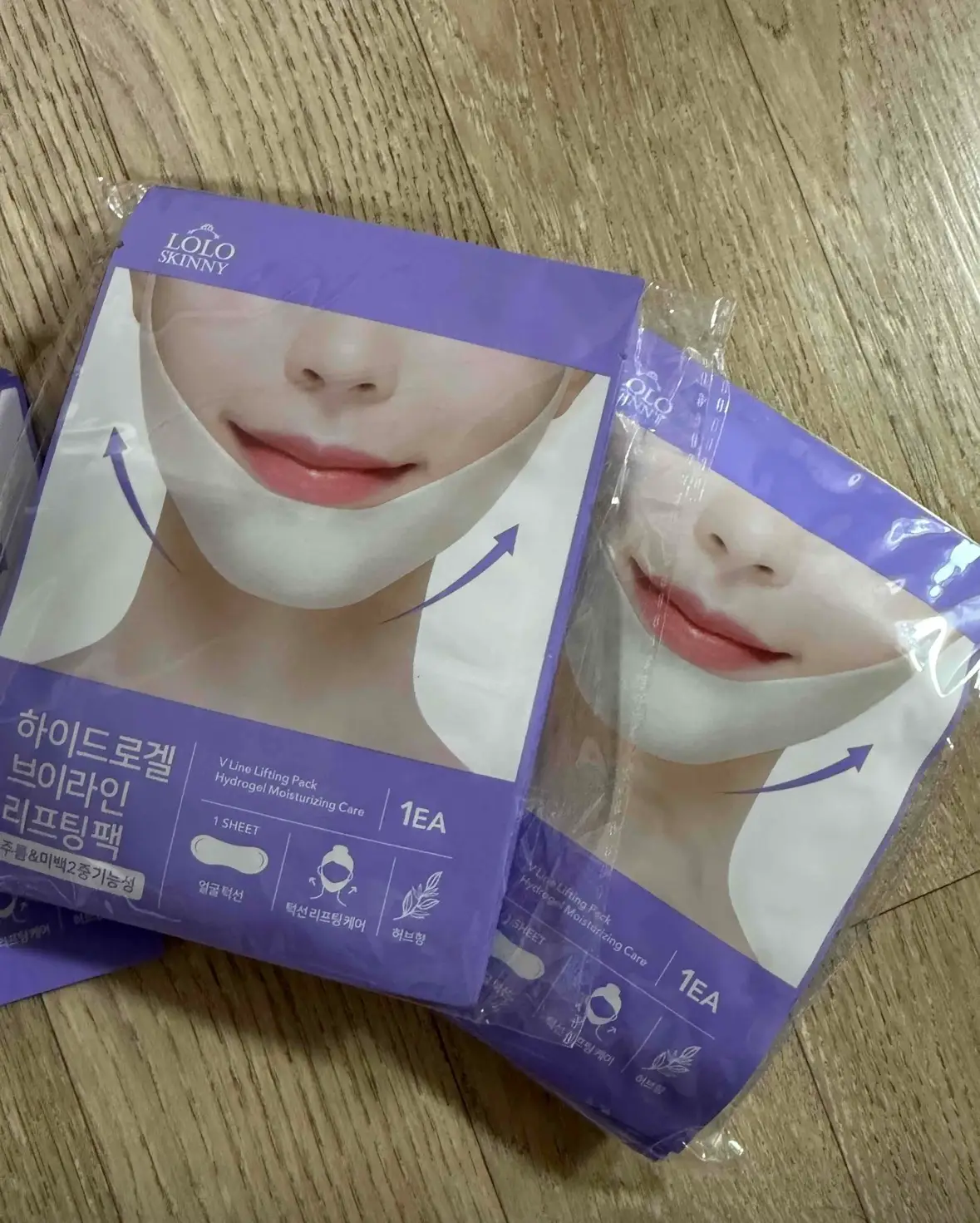 선택된 언니의파우치 리뷰 이미지 - [하이드로겔 브이 리프팅팩]