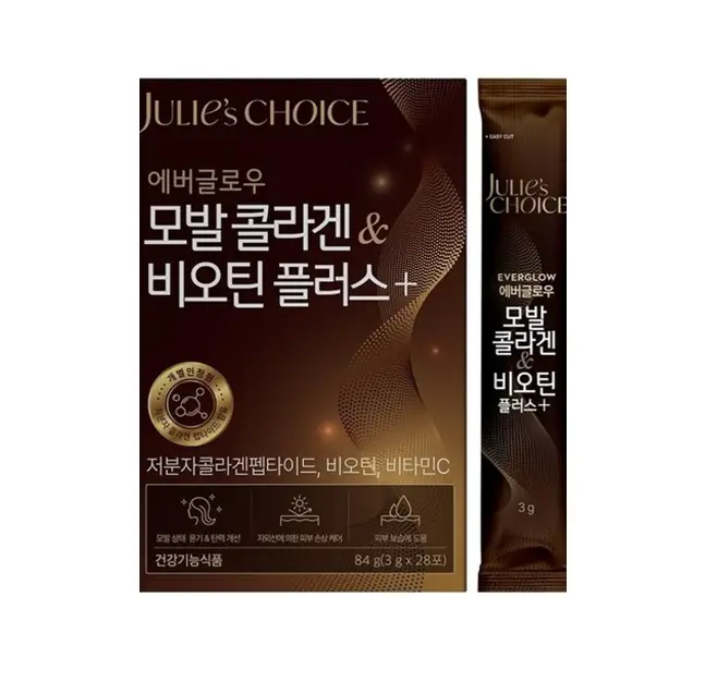 에버글로우 모발 콜라겐 & 비오틴 플러스