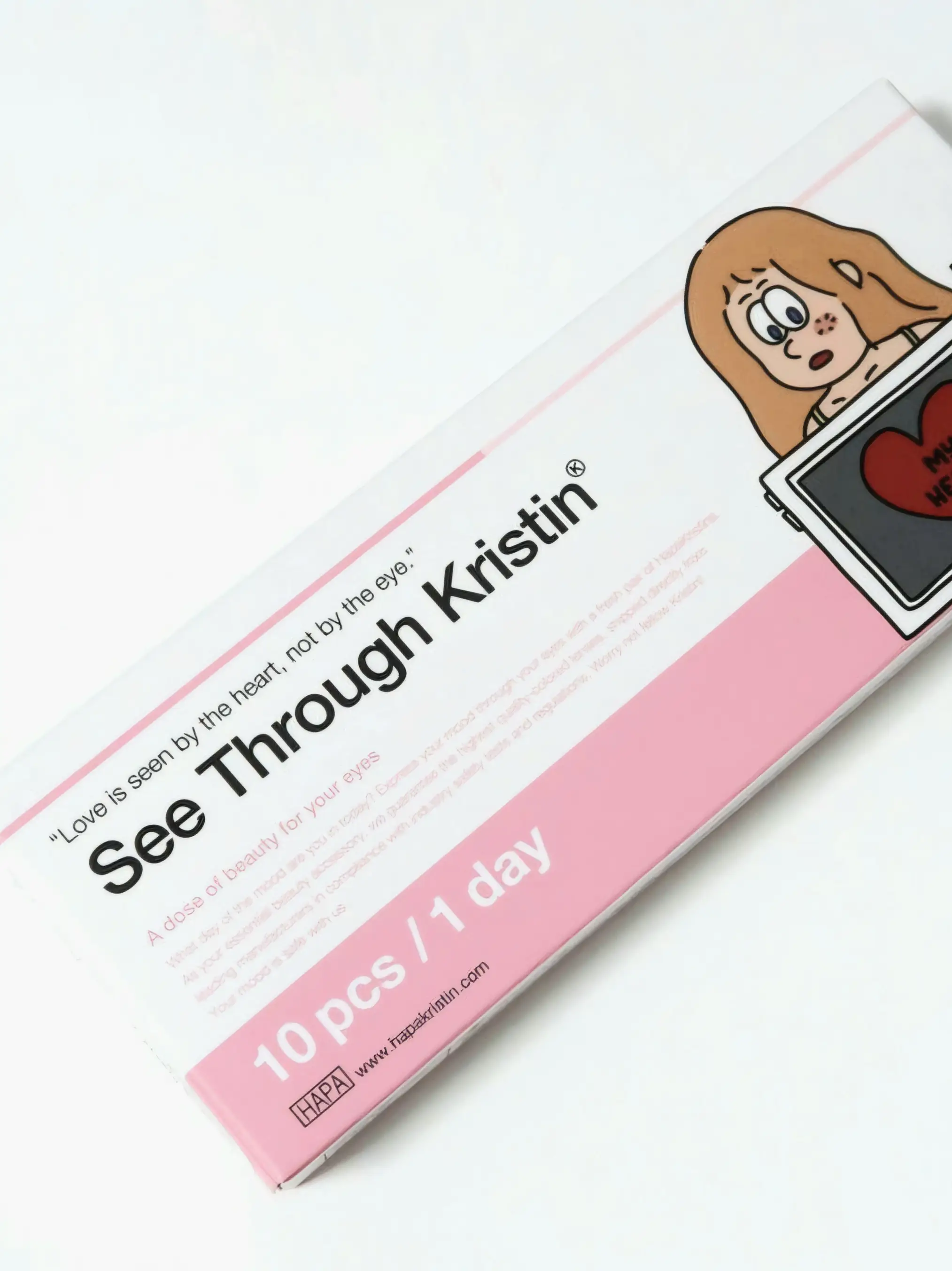 선택된 언니의파우치 리뷰 이미지 - [시스루 크리스틴 원데이 애쉬 브라운]