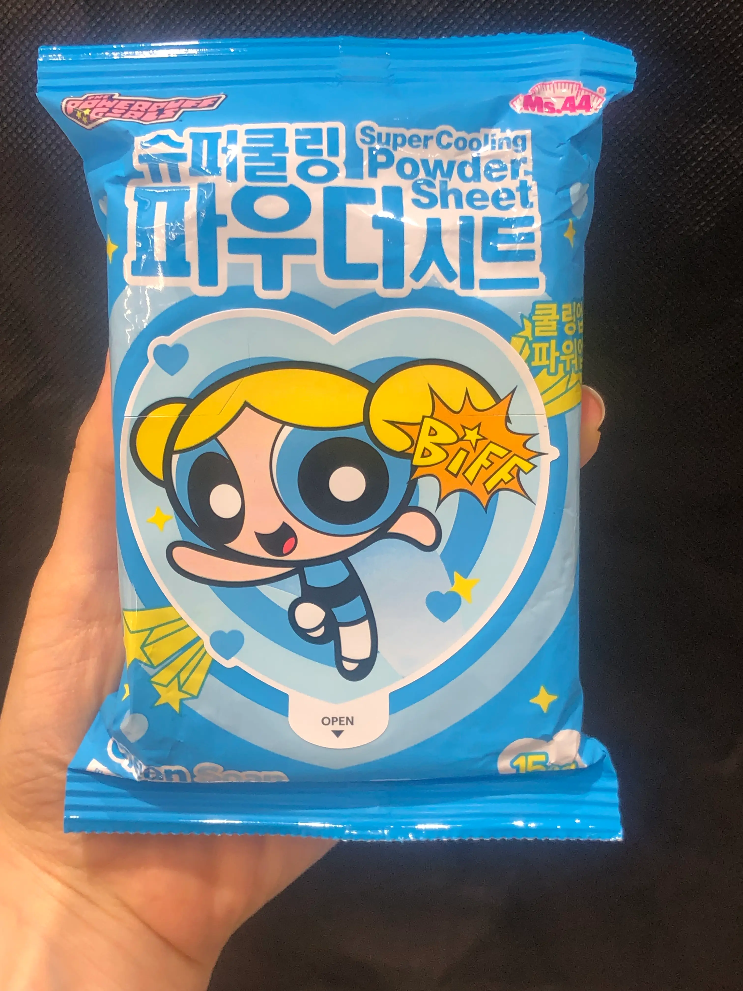 선택된 언니의파우치 리뷰 이미지 - [슈퍼 쿨링 파우더 시트 [클린 솝 향]]