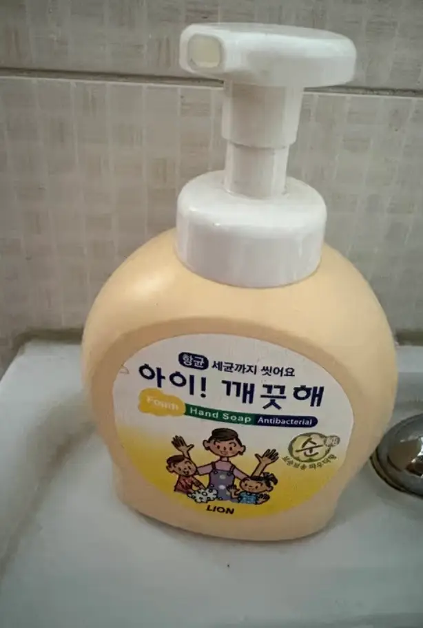 선택된 언니의파우치 리뷰 이미지 - [항균 폼 핸드솝 순 보송보송 파우더향]
