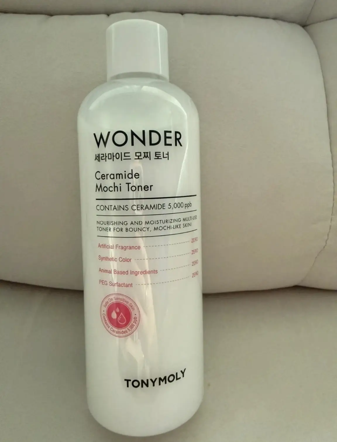 선택된 언니의파우치 리뷰 이미지 - [원더 세라마이드 모찌 토너]