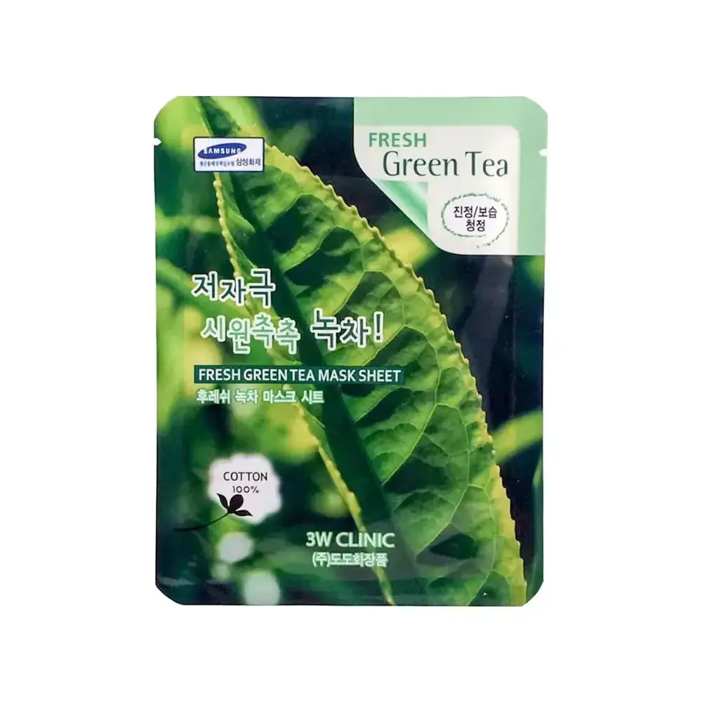 후레쉬 녹차 마스크 시트