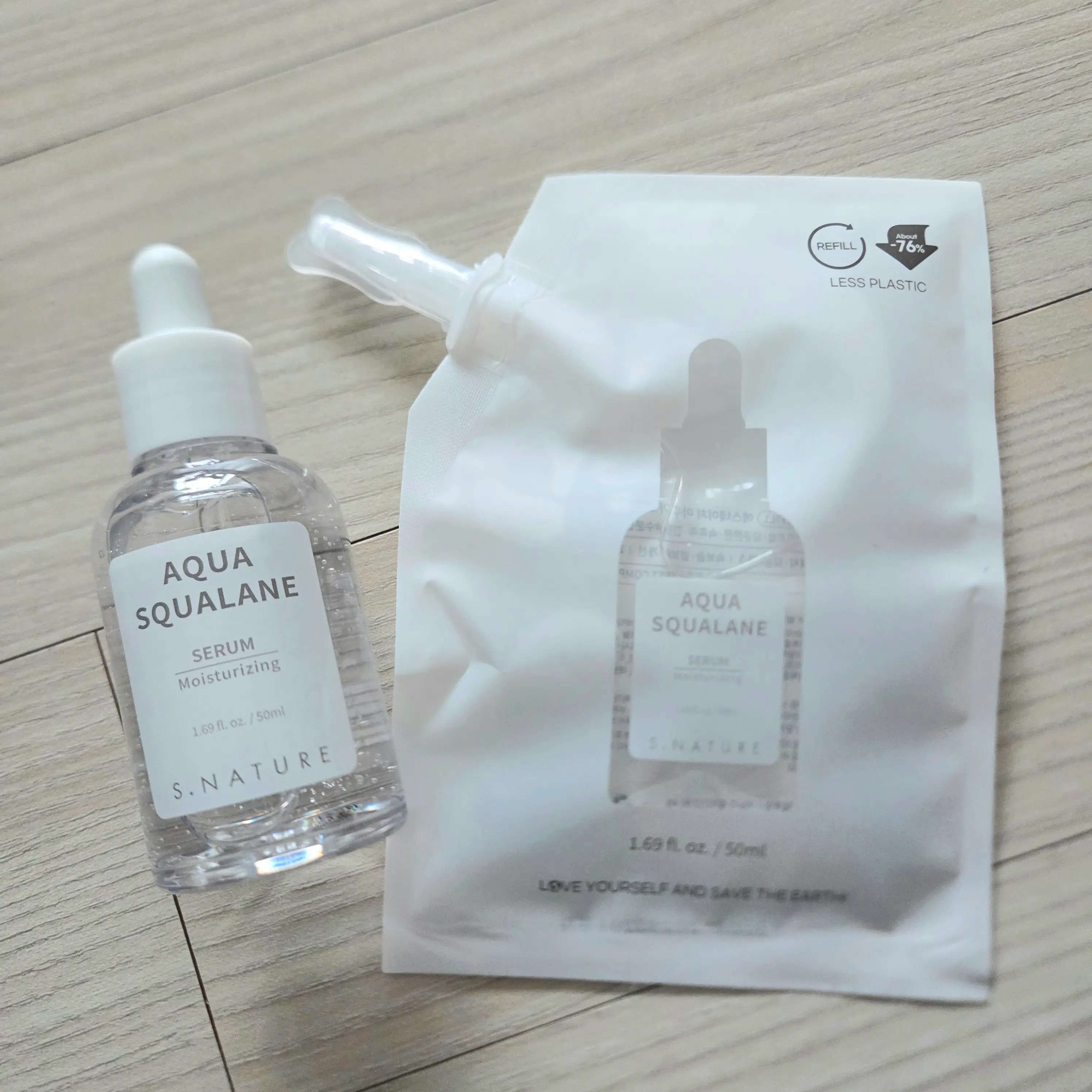 선택된 언니의파우치 리뷰 이미지 - [아쿠아 스쿠알란 세럼]