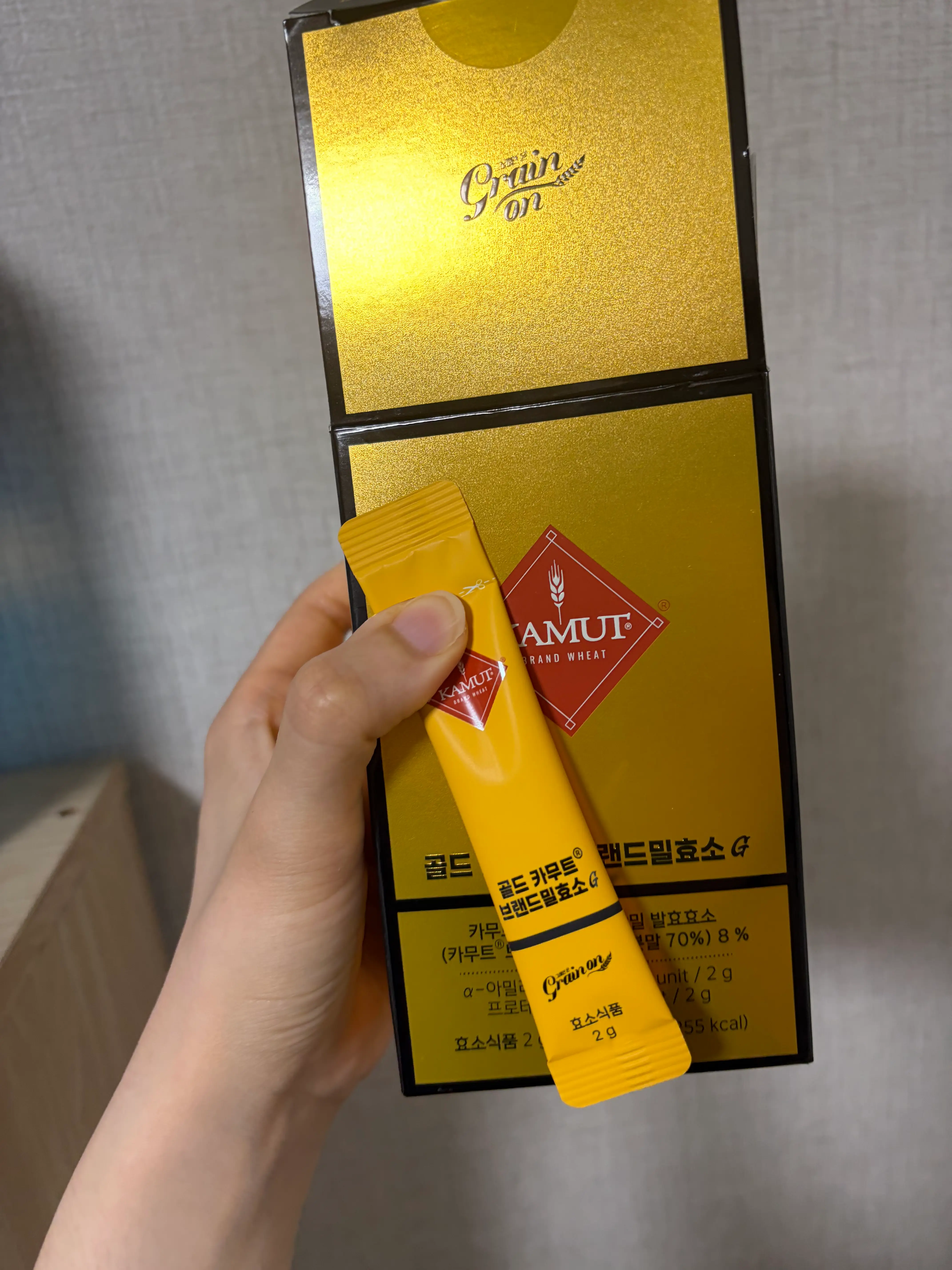 선택된 언니의파우치 리뷰 이미지 - [골드 카무트효소]