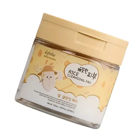 깨끗한 피부 쌀 클렌징패드