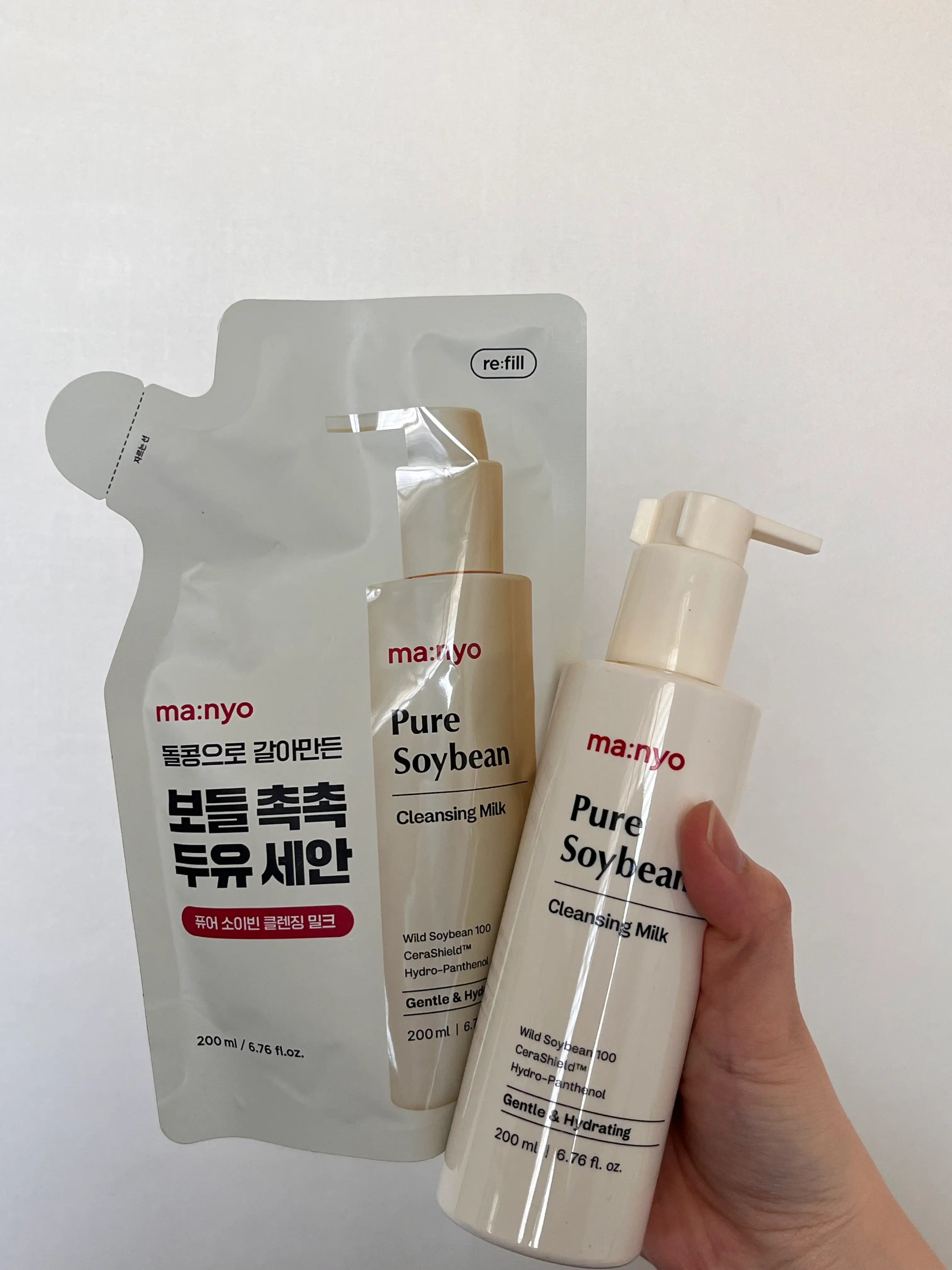 선택된 언니의파우치 리뷰 이미지 - [퓨어 소이빈 클렌징 밀크]