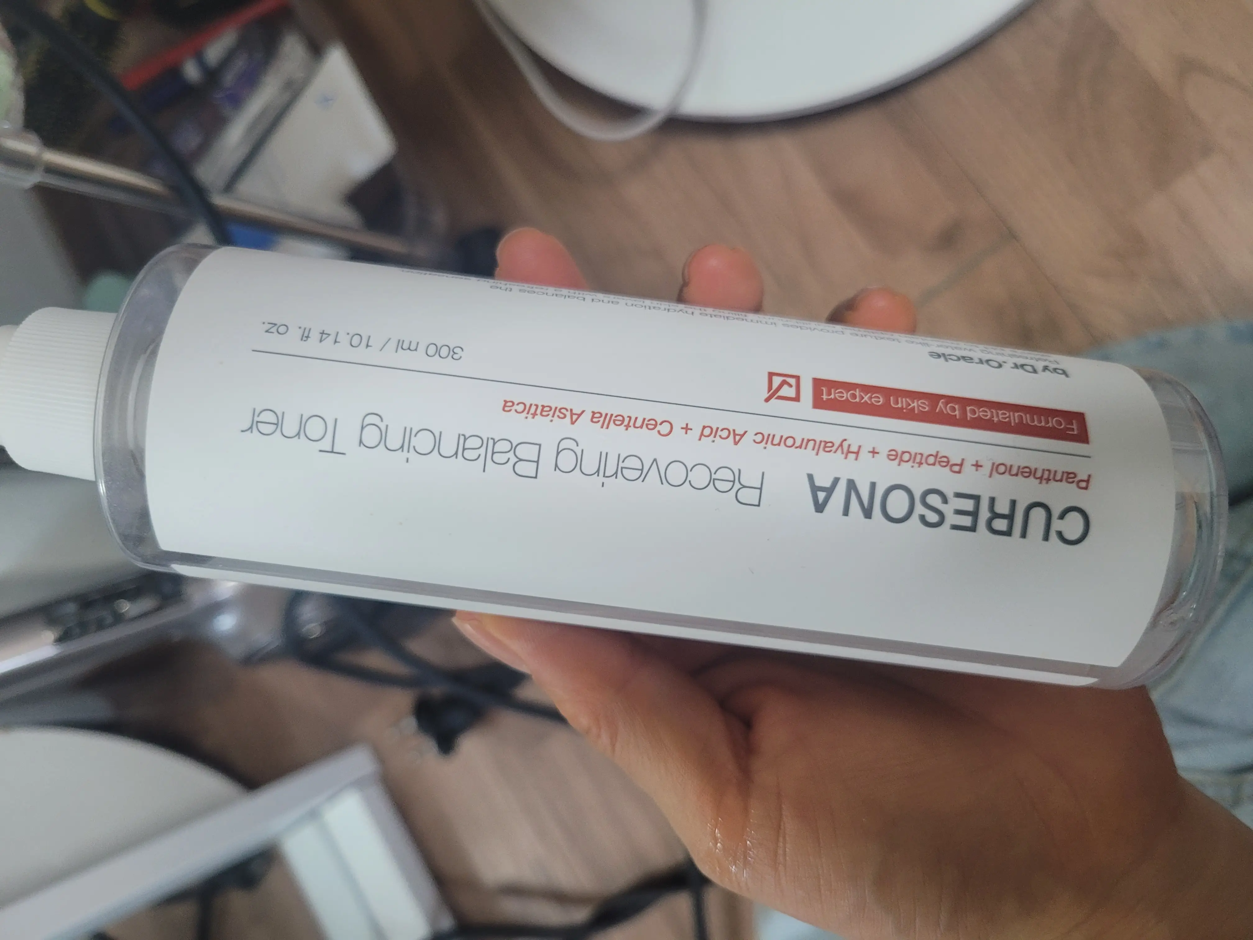 선택된 언니의파우치 리뷰 이미지 - [큐어소나 리커버링 밸런싱 토너]