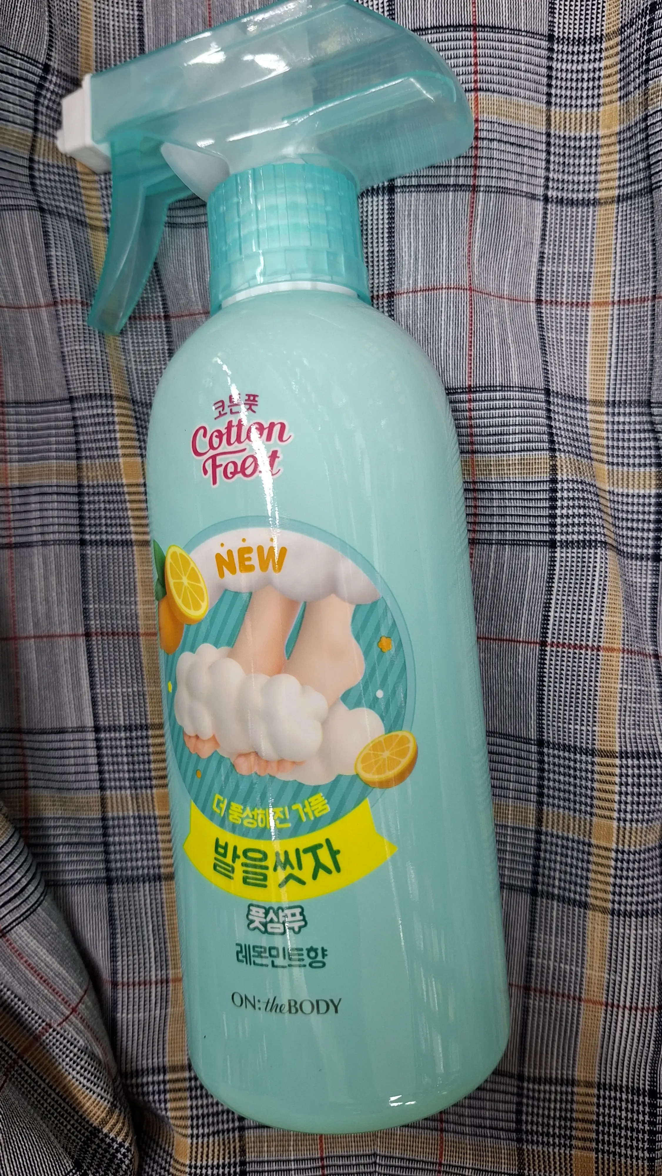 선택된 언니의파우치 리뷰 이미지 - [코튼풋 발을씻자 풋샴푸 프레시 민트]