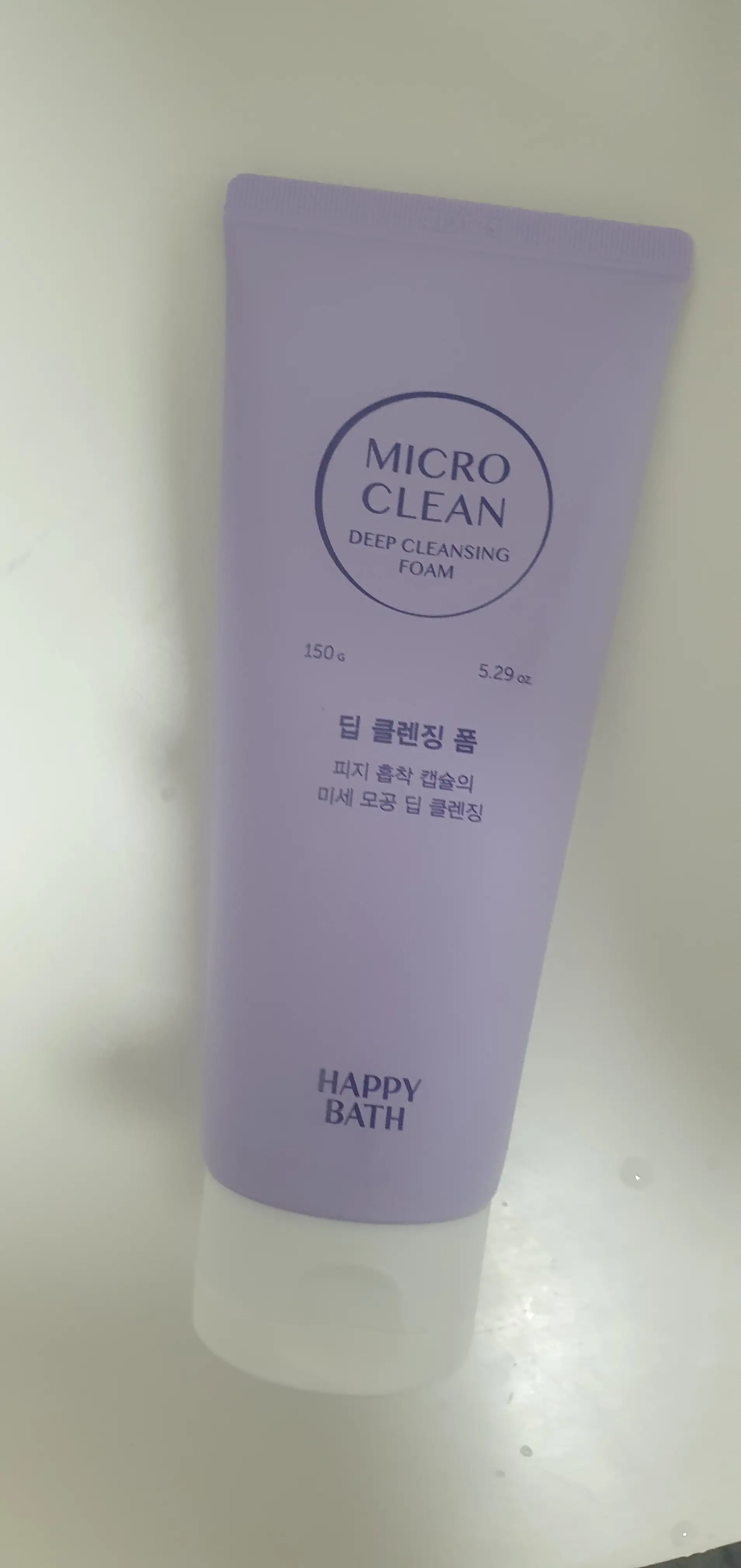 선택된 언니의파우치 리뷰 이미지 - [마이크로 클린 딥 클렌징 폼]