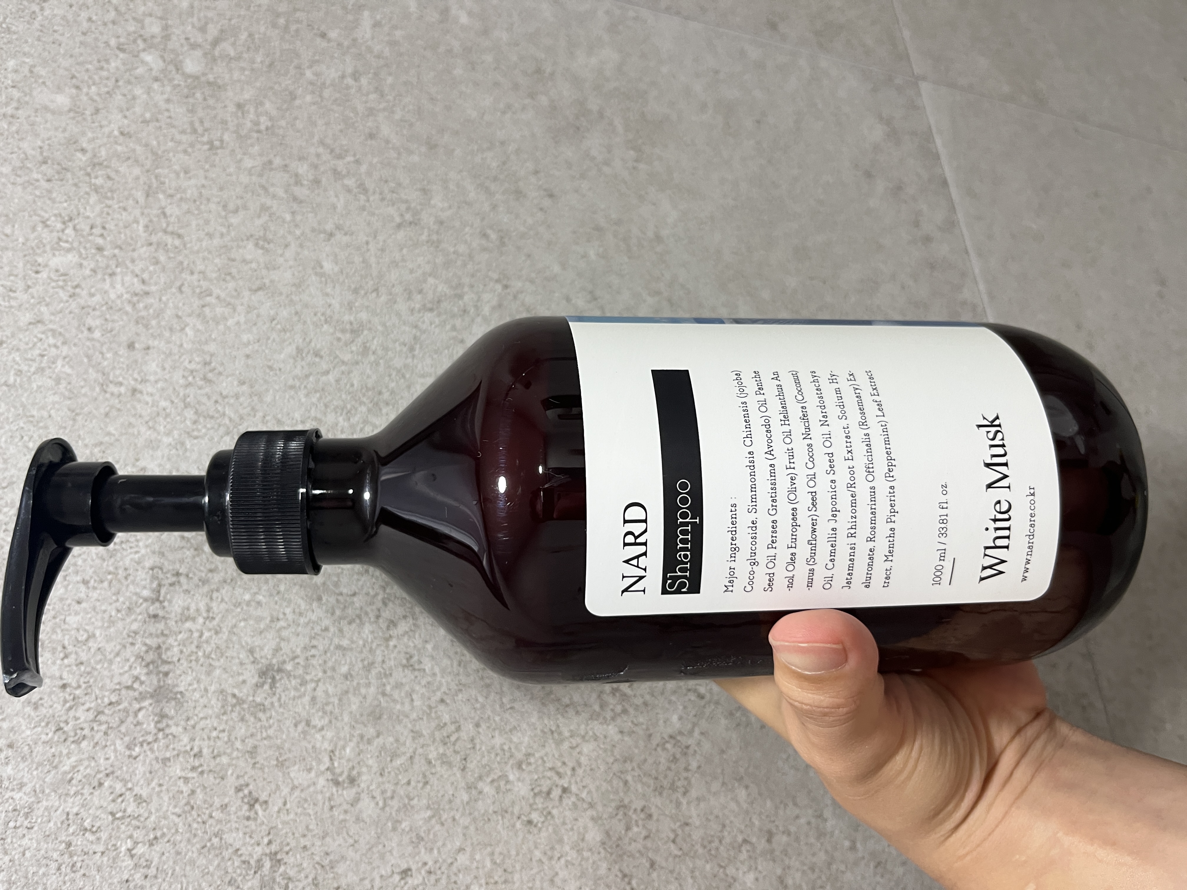 선택된 언니의파우치 리뷰 이미지 - [리프레쉬 퍼퓸드 샴푸 화이트머스크향]