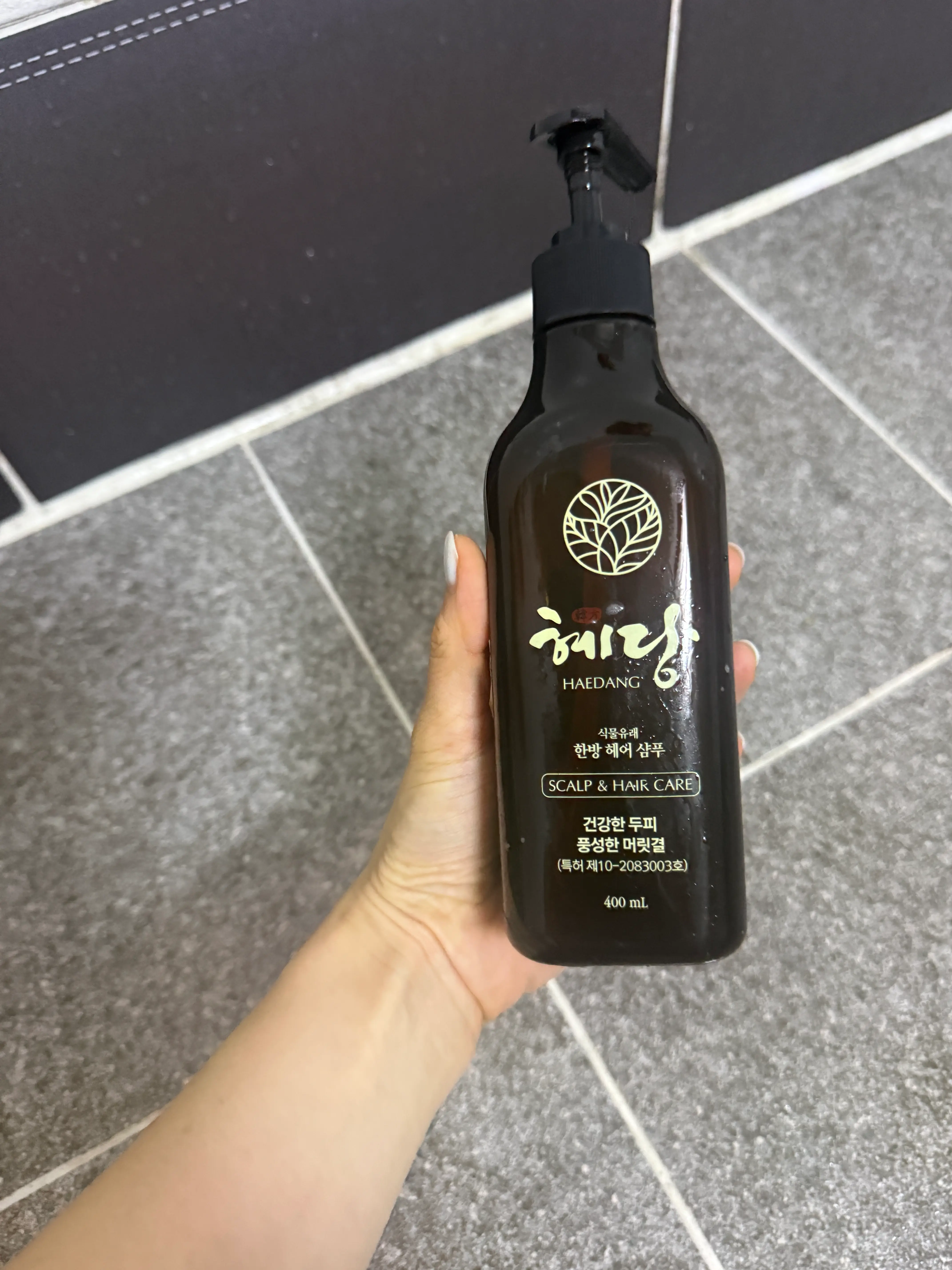 선택된 언니의파우치 리뷰 이미지 - [한방 헤어 샴푸]