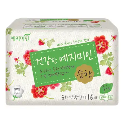 건강한 예지미인 순한 순면 중형 [16개입]
