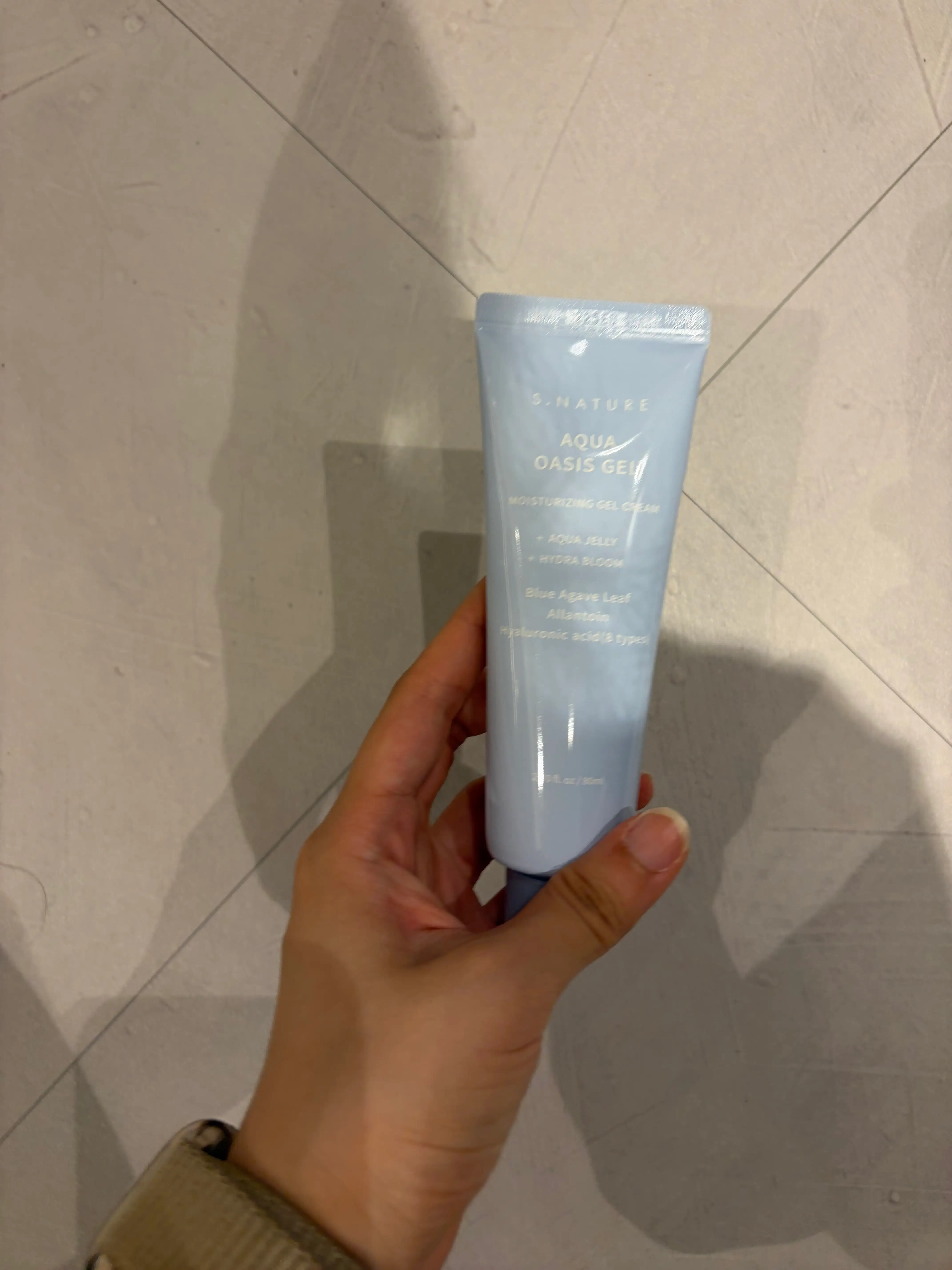 선택된 언니의파우치 리뷰 이미지 - [아쿠아 오아시스 수분 젤크림]