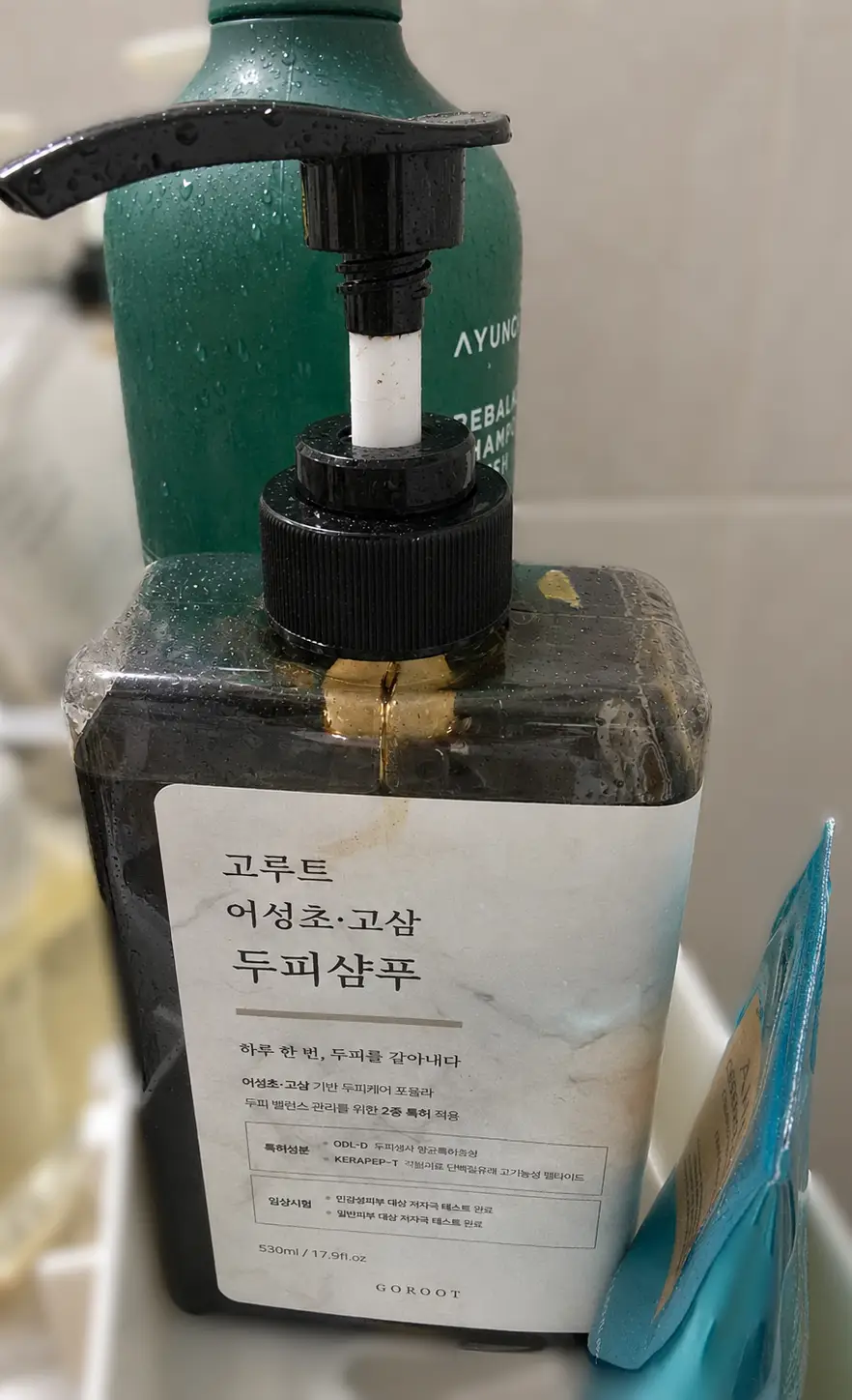 선택된 언니의파우치 리뷰 이미지 - [지루성 두피 샴푸 어성초 고삼]