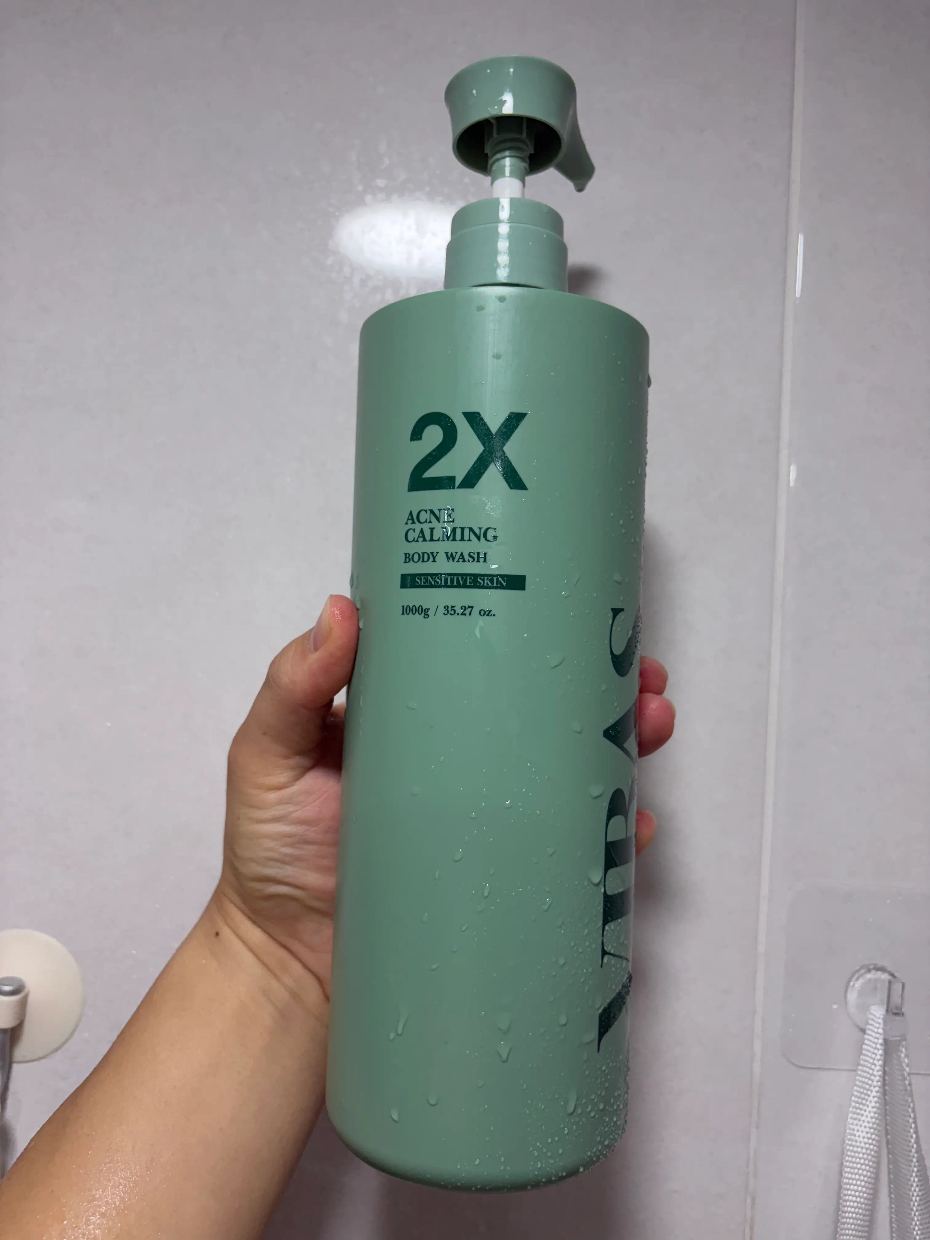 선택된 언니의파우치 리뷰 이미지 - [2X 아크네 카밍 약산성 바디워시]