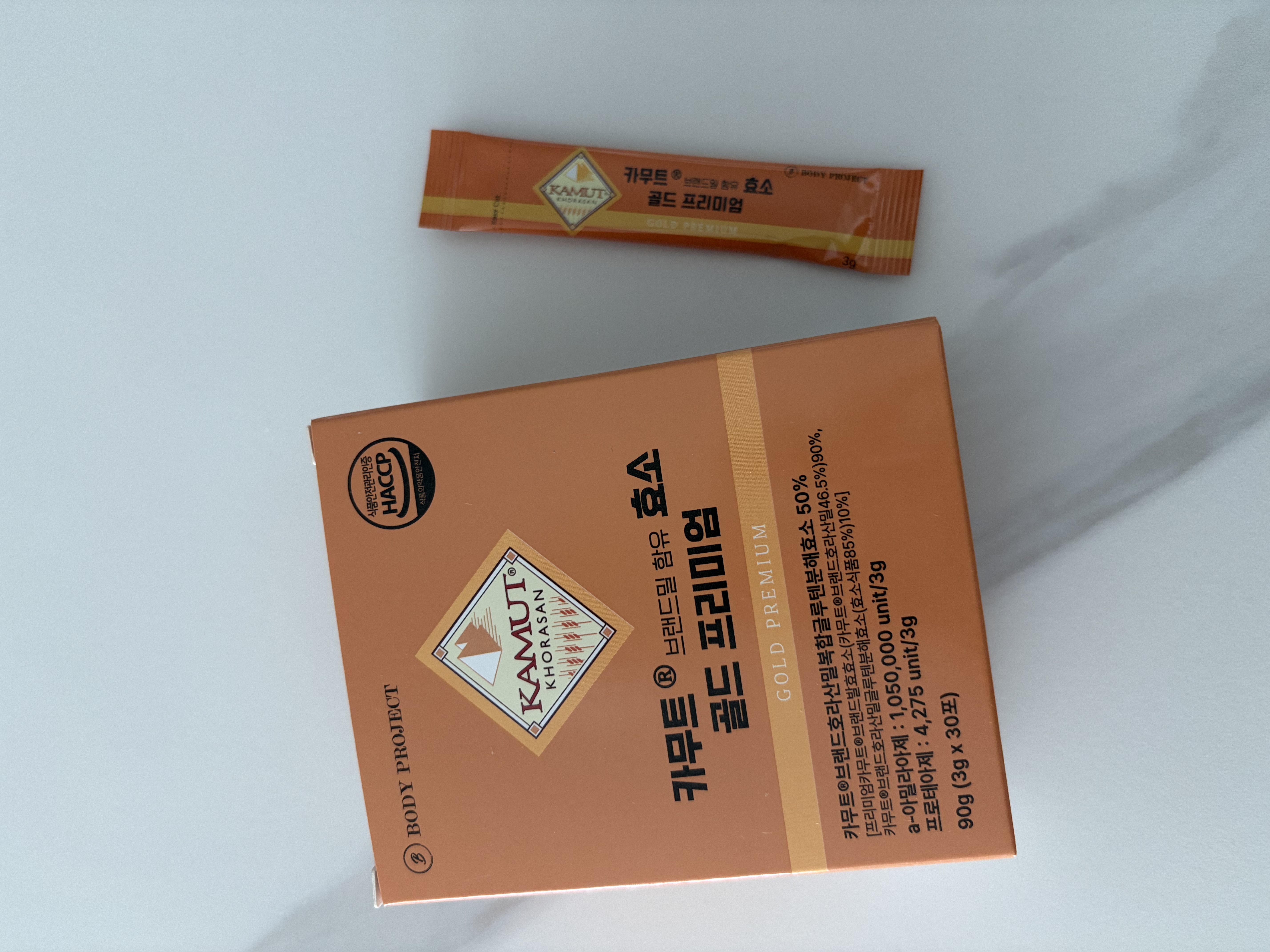 선택된 언니의파우치 리뷰 이미지 - [카무트 효소 골드 프리미엄]