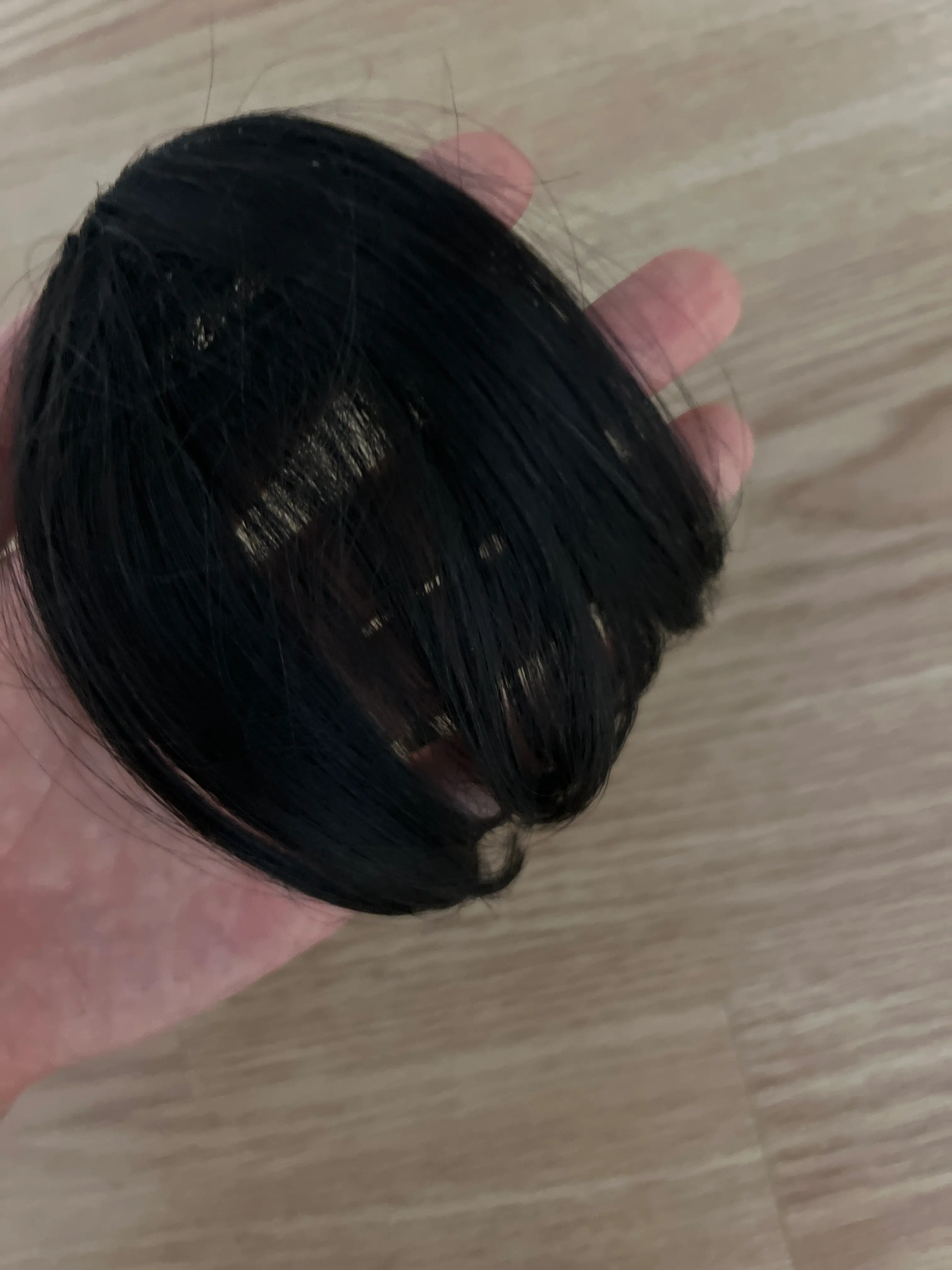 선택된 언니의파우치 리뷰 이미지 - [여신 앞머리 [브라운]]