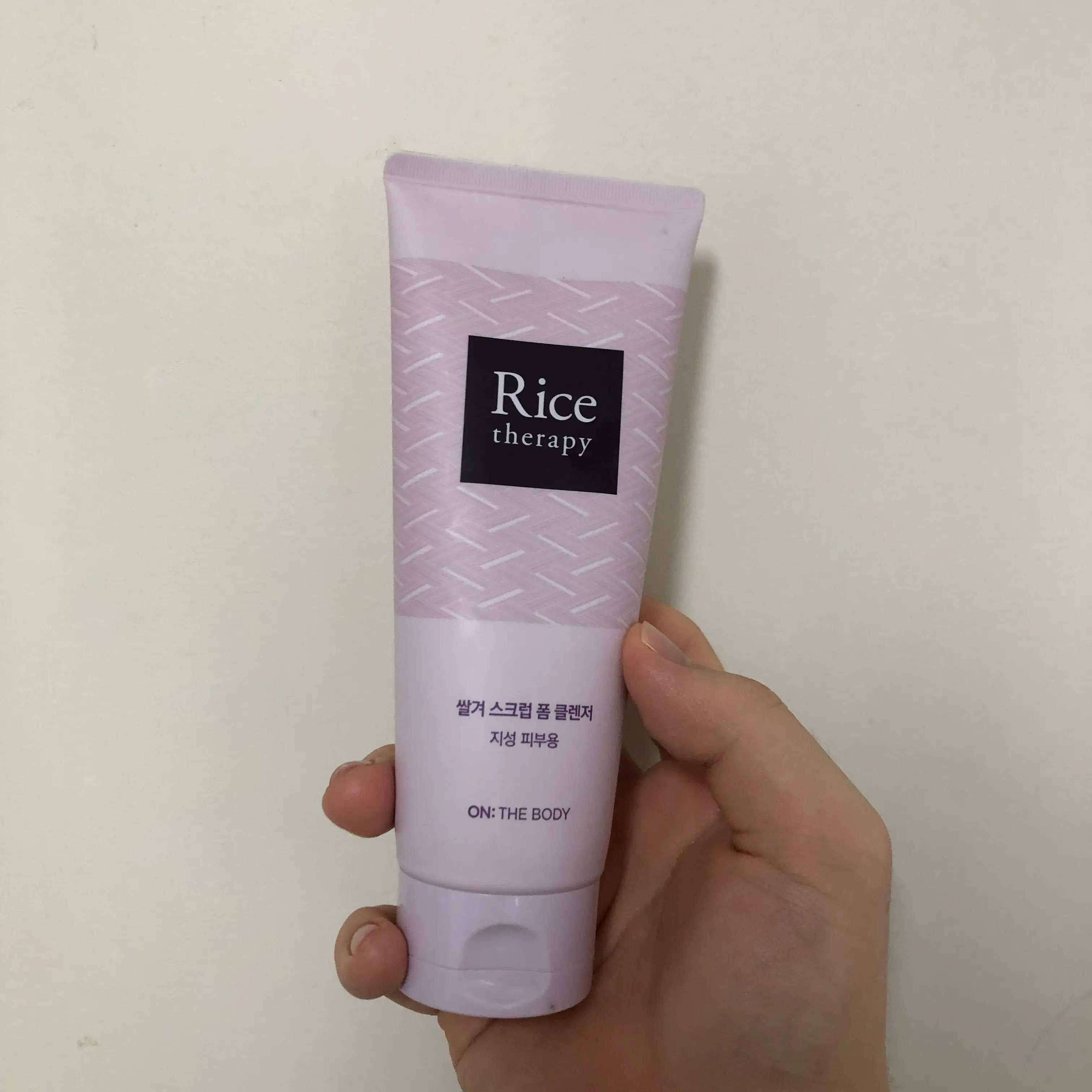 선택된 언니의파우치 리뷰 이미지 - [라이스테라피 폼 [쌀겨 스크럽]]