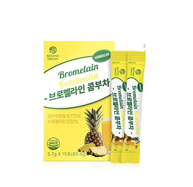 브로멜라인 콤부차