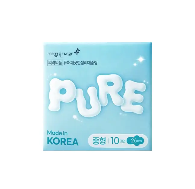 퓨어 깨끗한 생리대 중형