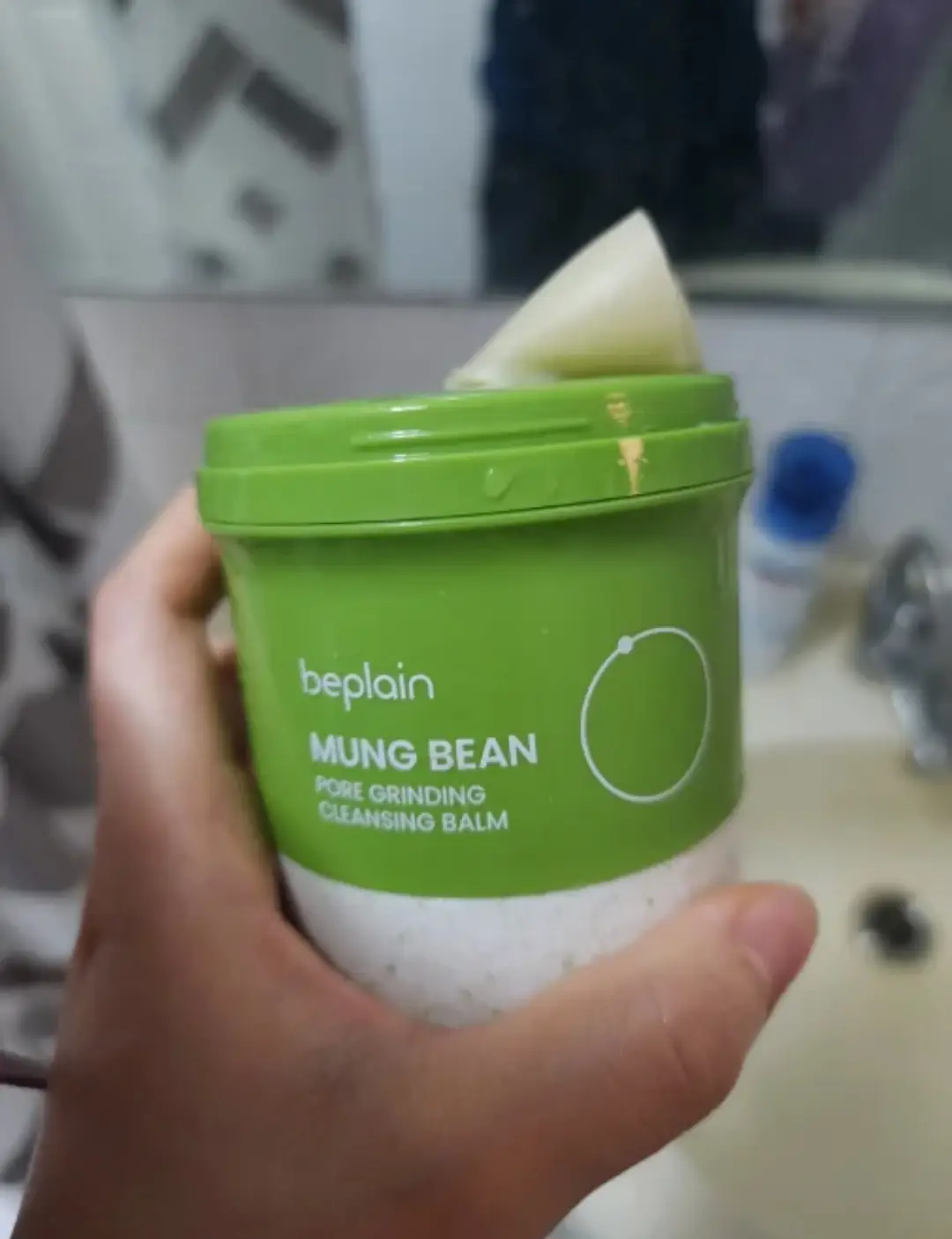 선택된 언니의파우치 리뷰 이미지 - [녹두 모공 그라인딩 클렌징 밤]