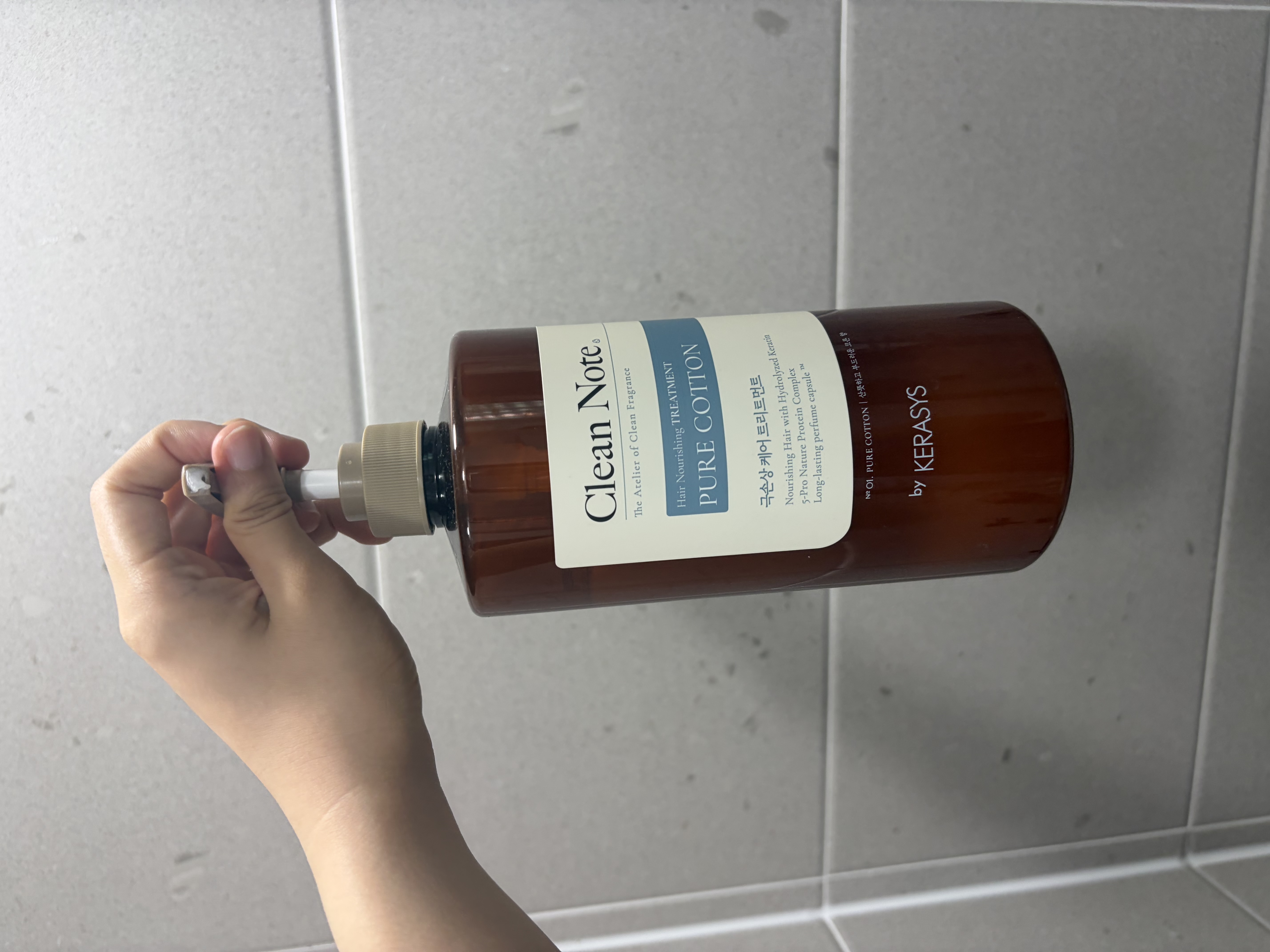 선택된 언니의파우치 리뷰 이미지 - [클린노트 퓨어 코튼 트리트먼트]