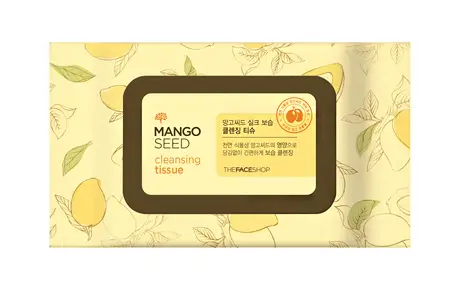 망고씨드 실크보습 클렌징 티슈