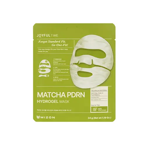 조이풀 타임 말차 PDRN 하이드로겔 마스크