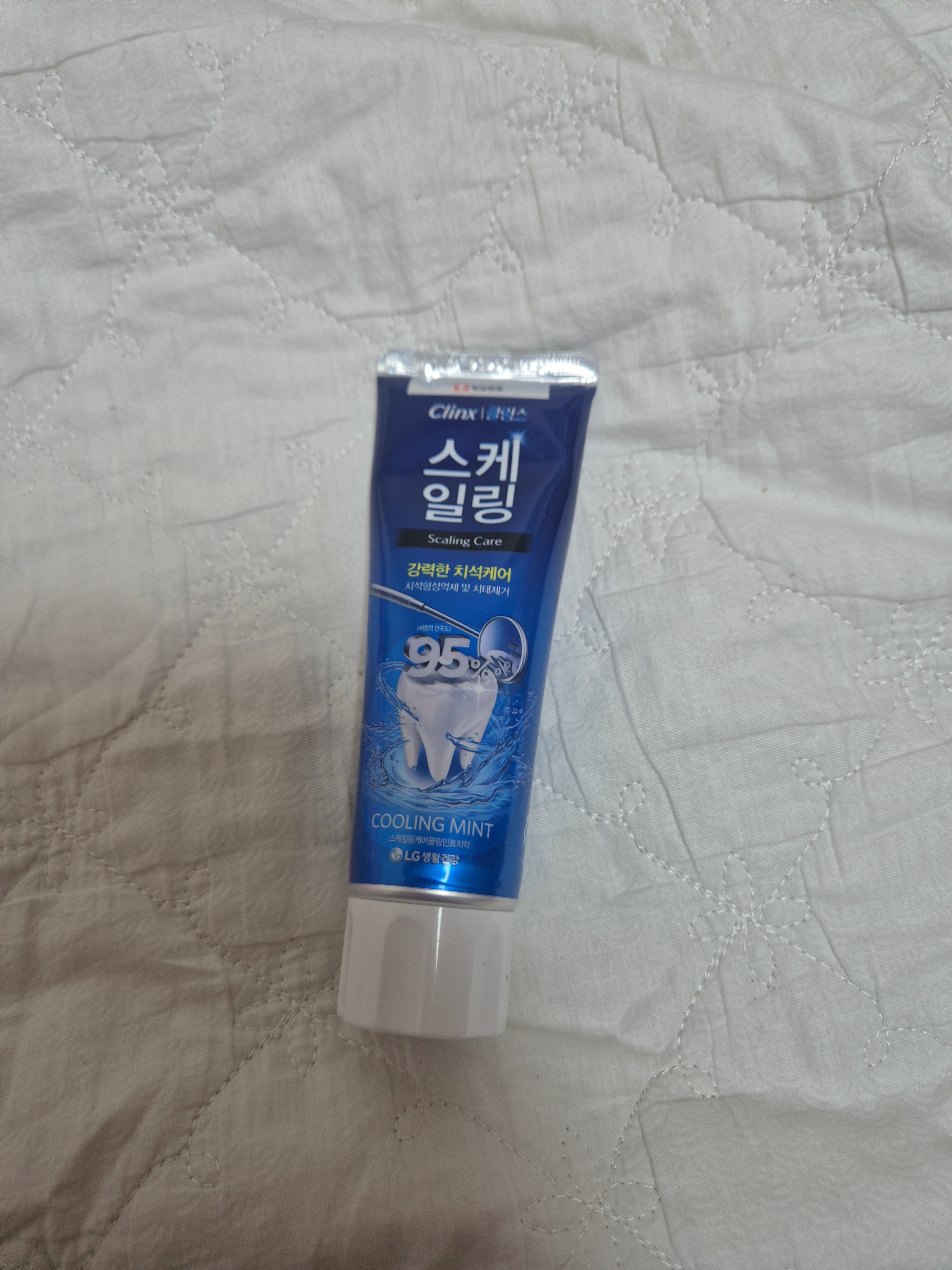 선택된 언니의파우치 리뷰 이미지 - [스케일링 케어 쿨링 민트 치약]