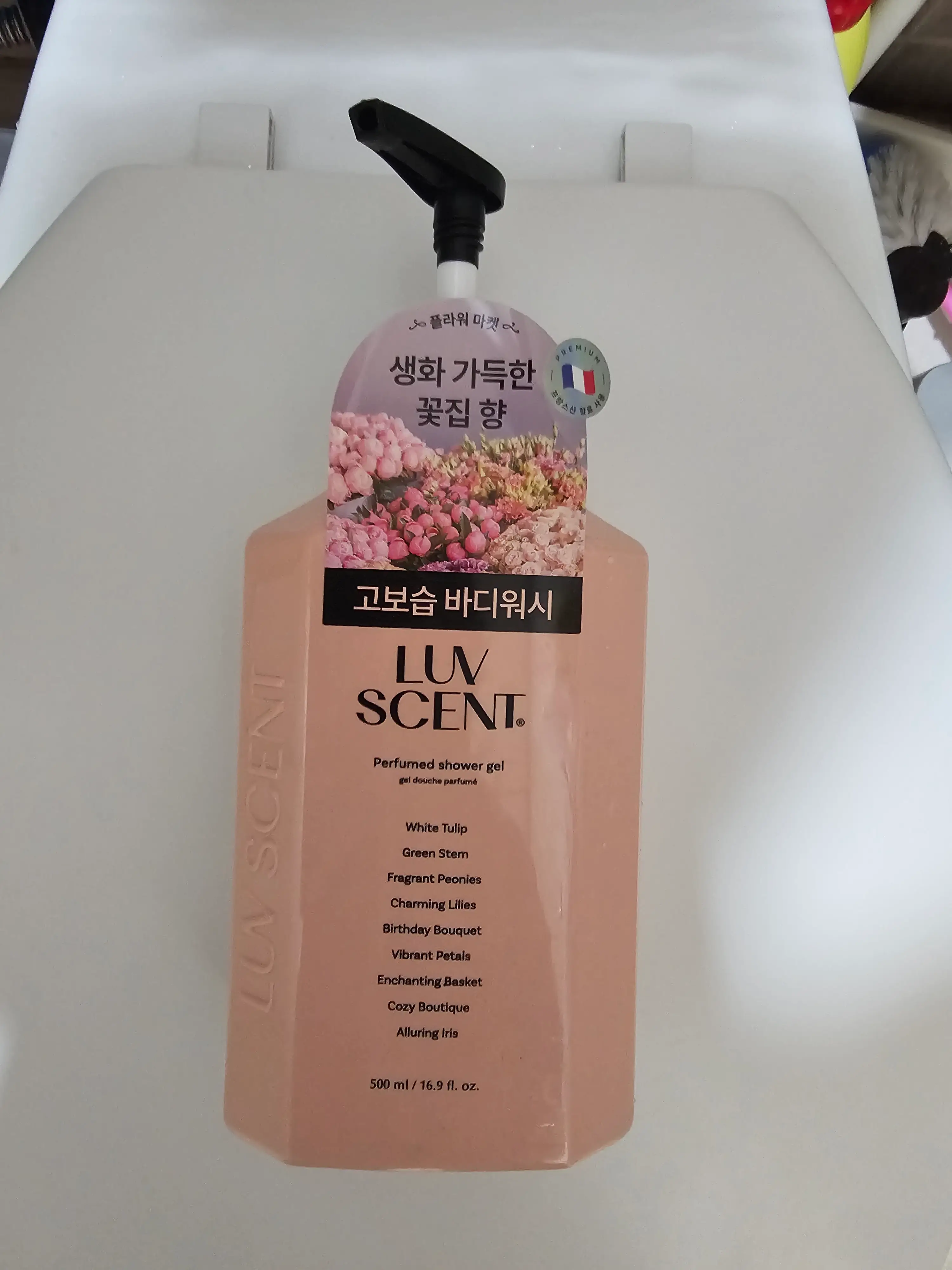 선택된 언니의파우치 리뷰 이미지 - [퍼퓸 바디로션 플라워마켓 화이트튤립향]