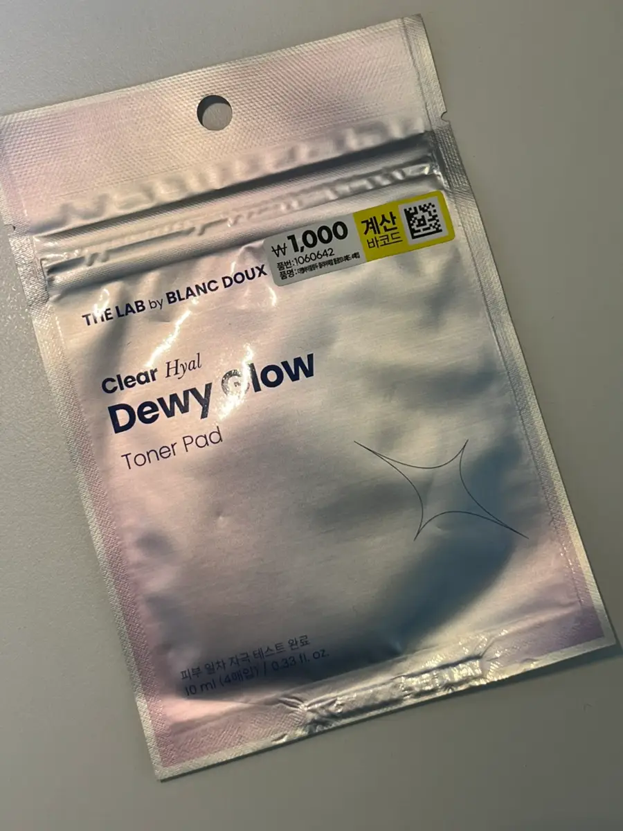 선택된 언니의파우치 리뷰 이미지 - [클리어 히알 물광토너 패드]
