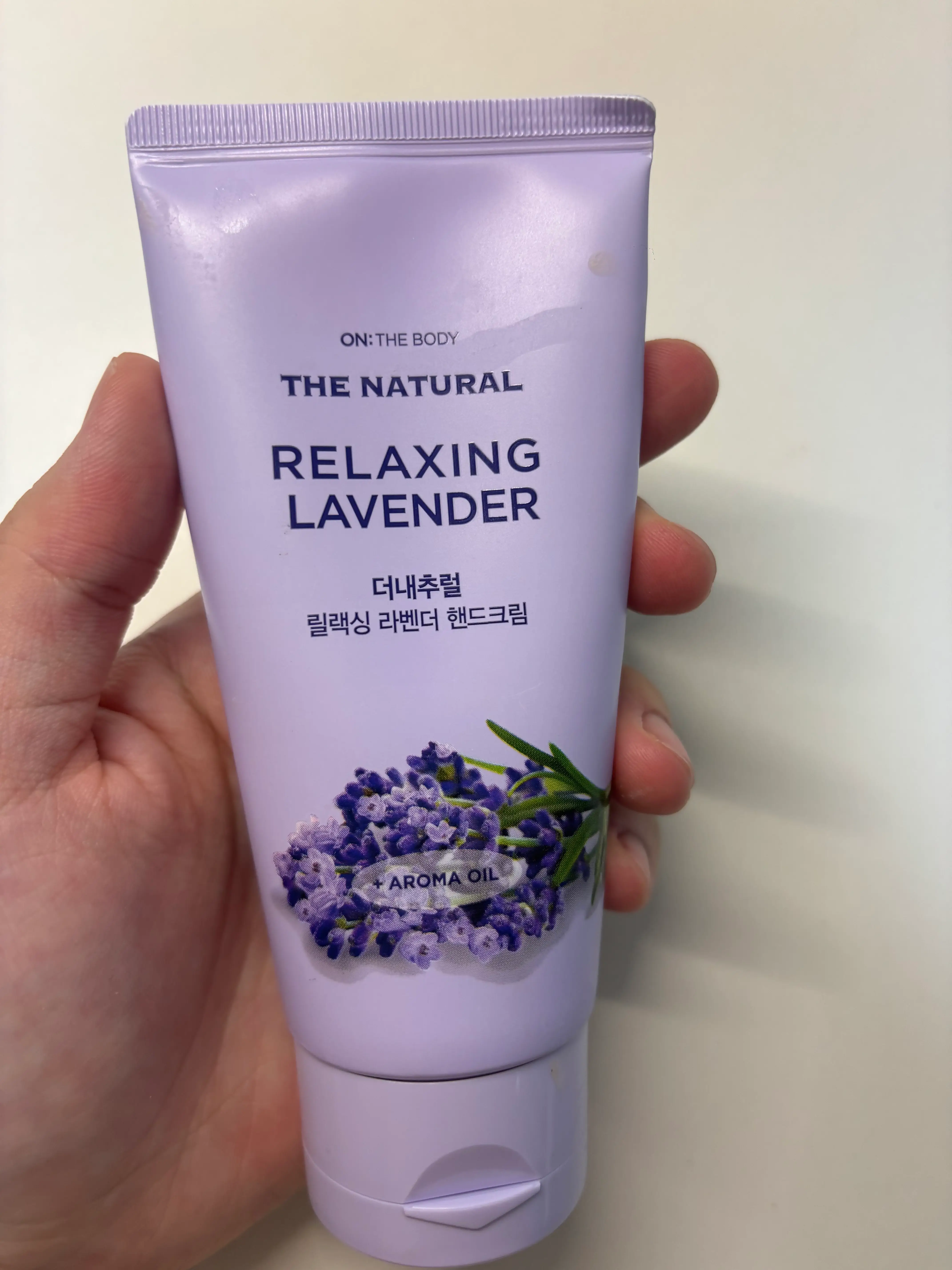선택된 언니의파우치 리뷰 이미지 - [더내추럴 핸드크림 릴랙싱 라벤더]