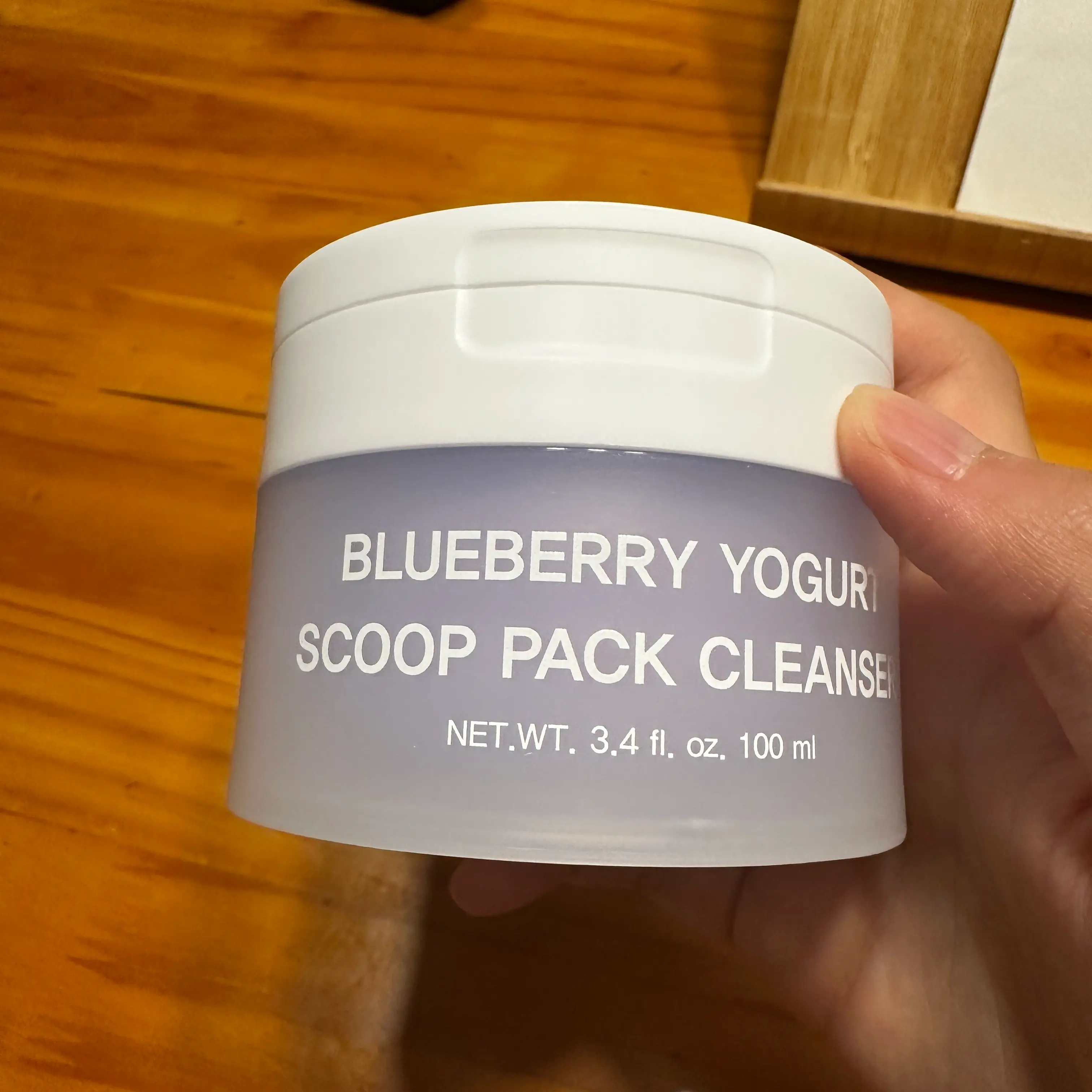 선택된 언니의파우치 리뷰 이미지 - [블루베리 요거트 스쿱 팩 클렌저]