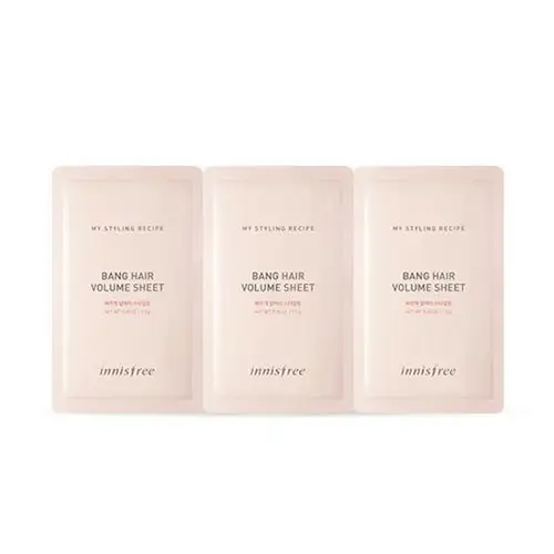 마이 스타일링 레시피 앞머리 볼륨 시트