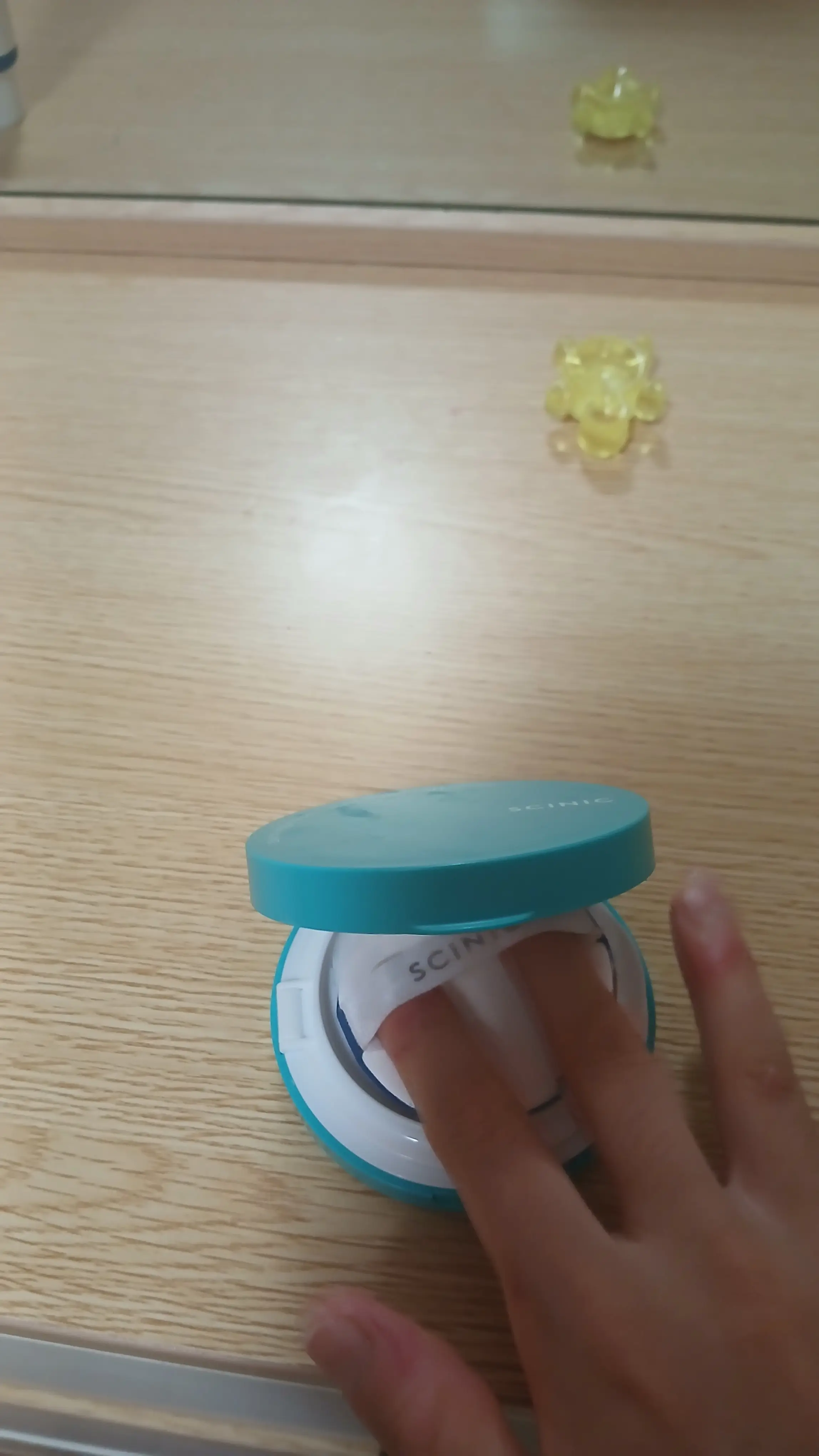 선택된 언니의파우치 리뷰 이미지 - [엔조이 아쿠아 세이프티 무기자차 선쿠션]