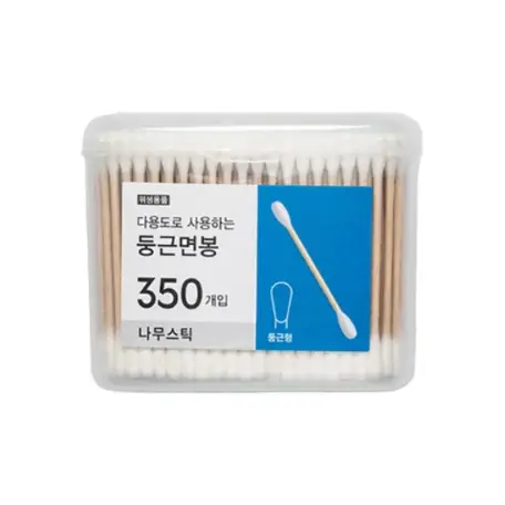 사각케이스 나무면봉