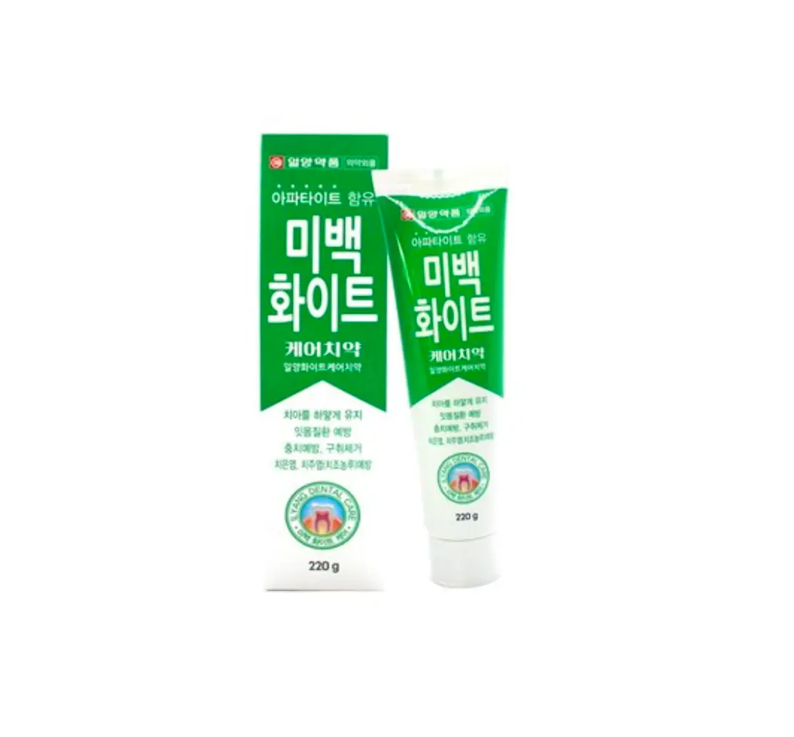 미백화이트 케어 치약