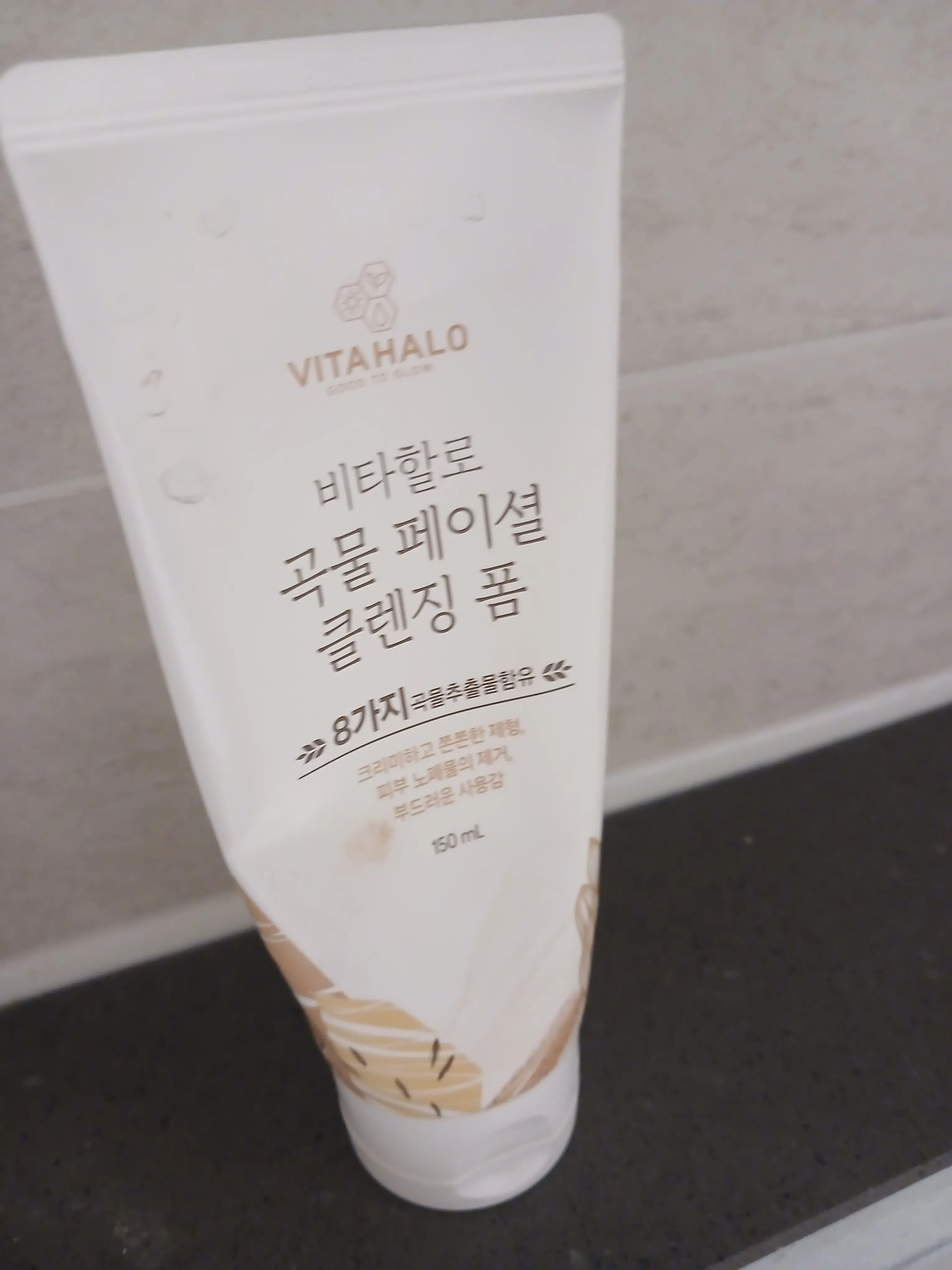 선택된 언니의파우치 리뷰 이미지 - [곡물 페이셜 클렌징 폼]