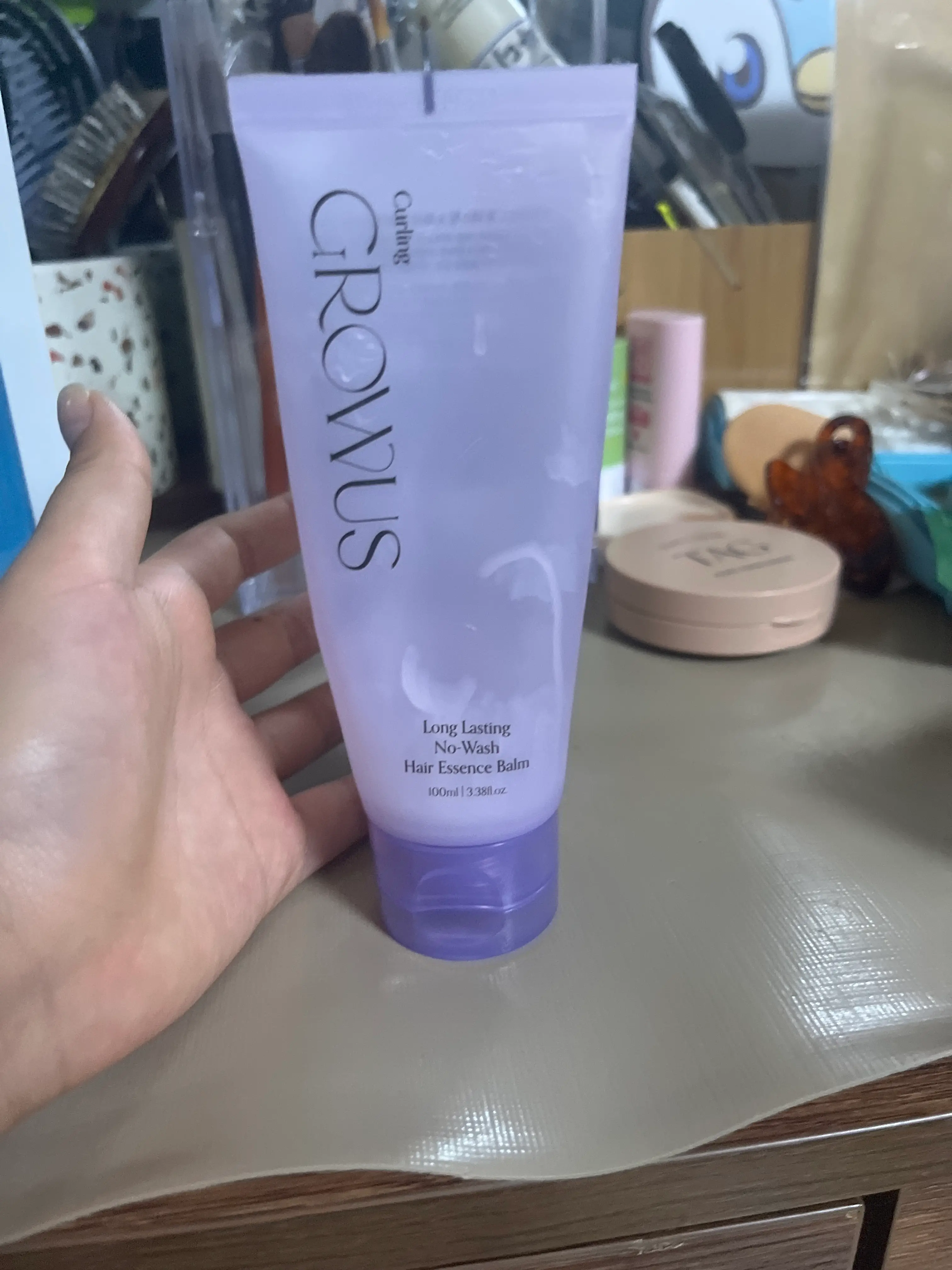 선택된 언니의파우치 리뷰 이미지 - [롱 래스팅 노워시 헤어에센스 밤 컬링]