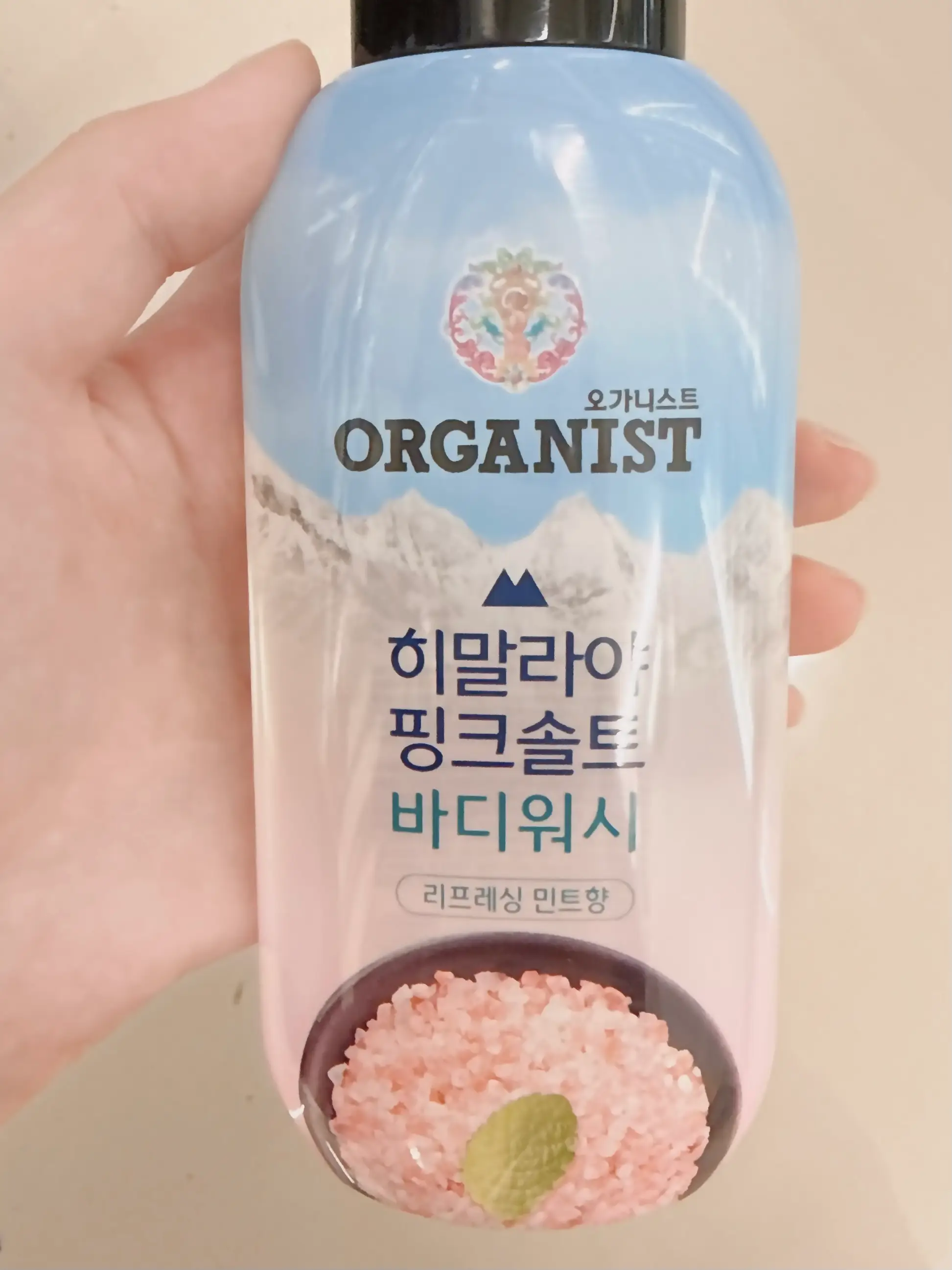 선택된 언니의파우치 리뷰 이미지 - [히말라야 핑크솔트 바디워시 리프레싱 민트]