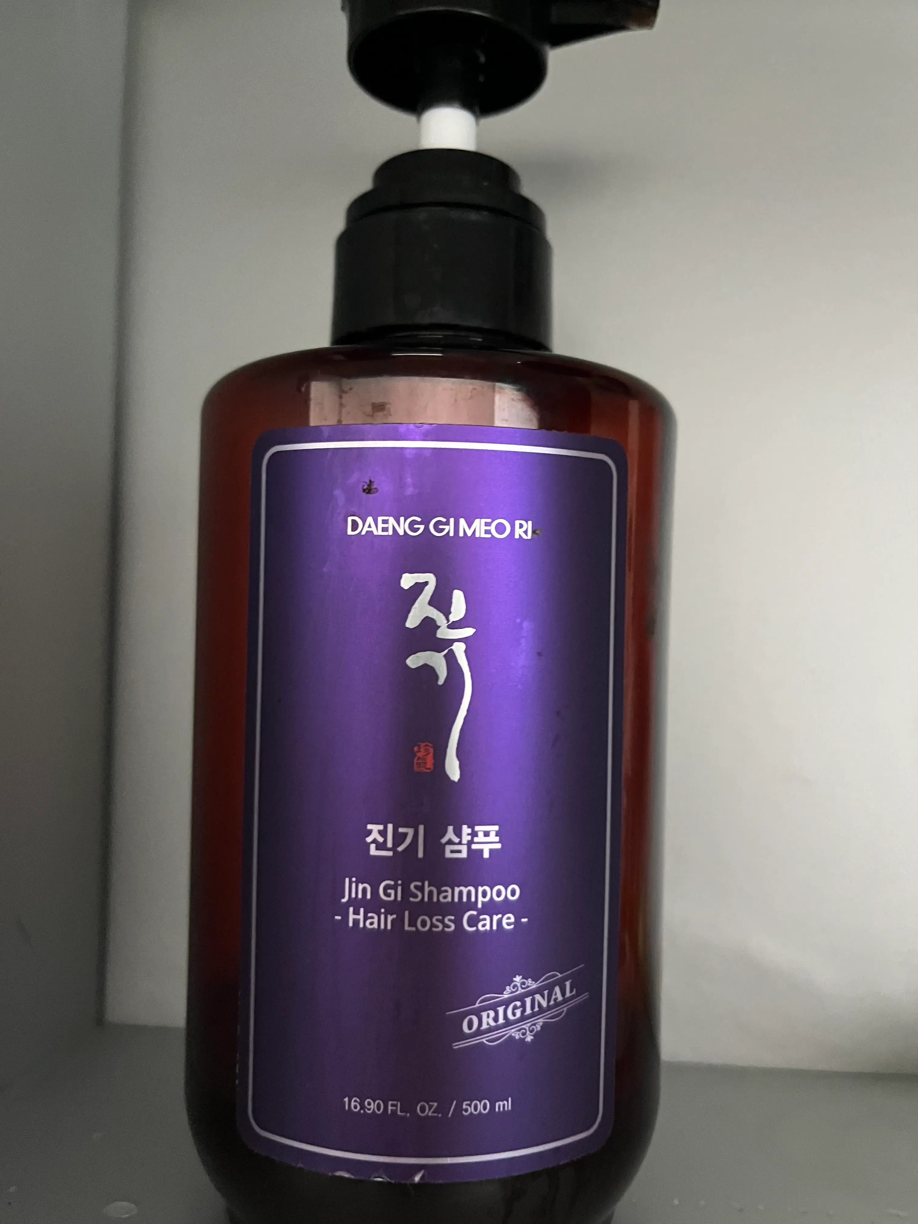 선택된 언니의파우치 리뷰 이미지 - [진기 두피 강화 샴푸]