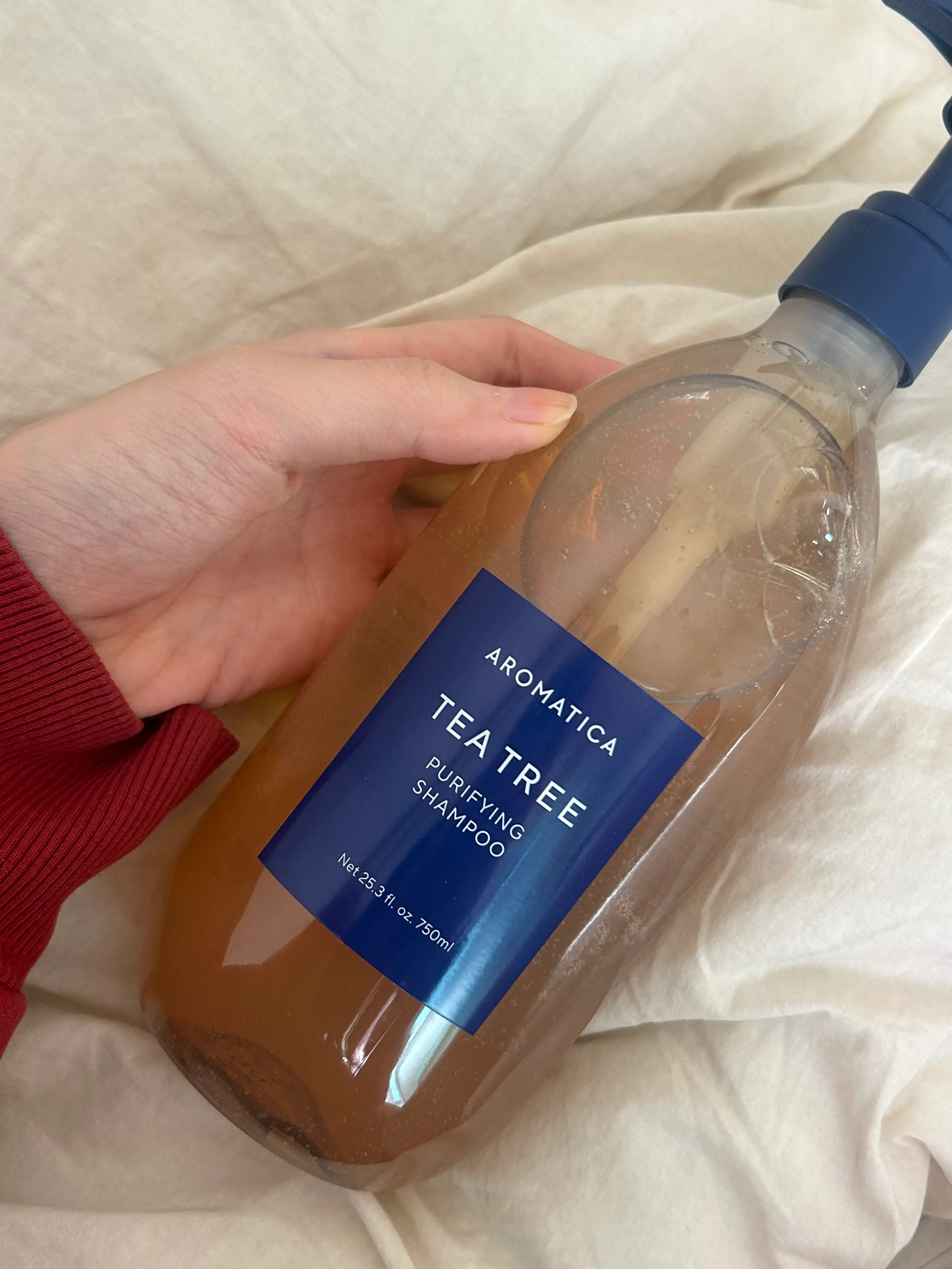 선택된 언니의파우치 리뷰 이미지 - [티트리 퓨리파잉 샴푸]