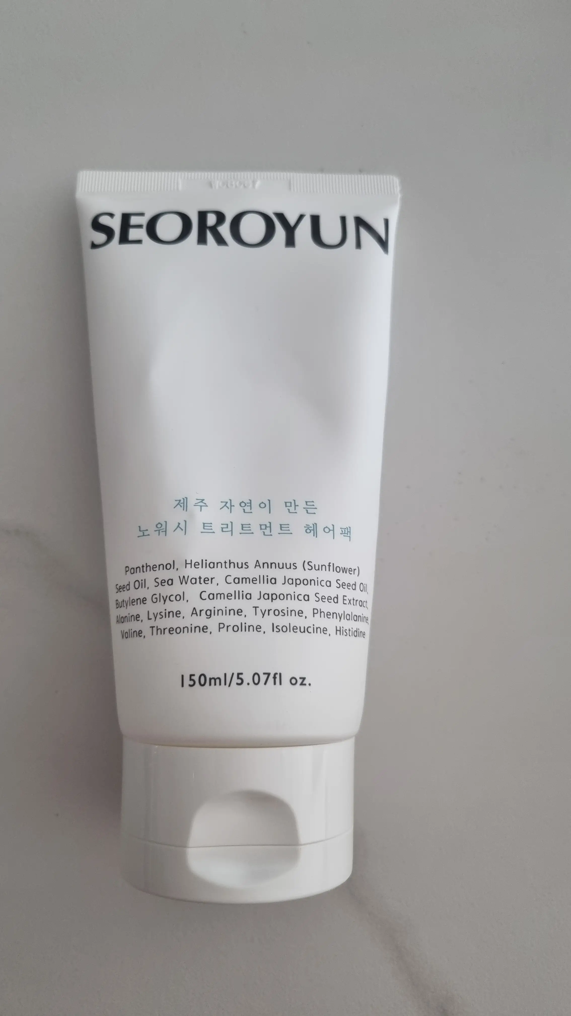 선택된 언니의파우치 리뷰 이미지 - [제주 자연이 만든 노워시 트리트먼트 헤어팩]