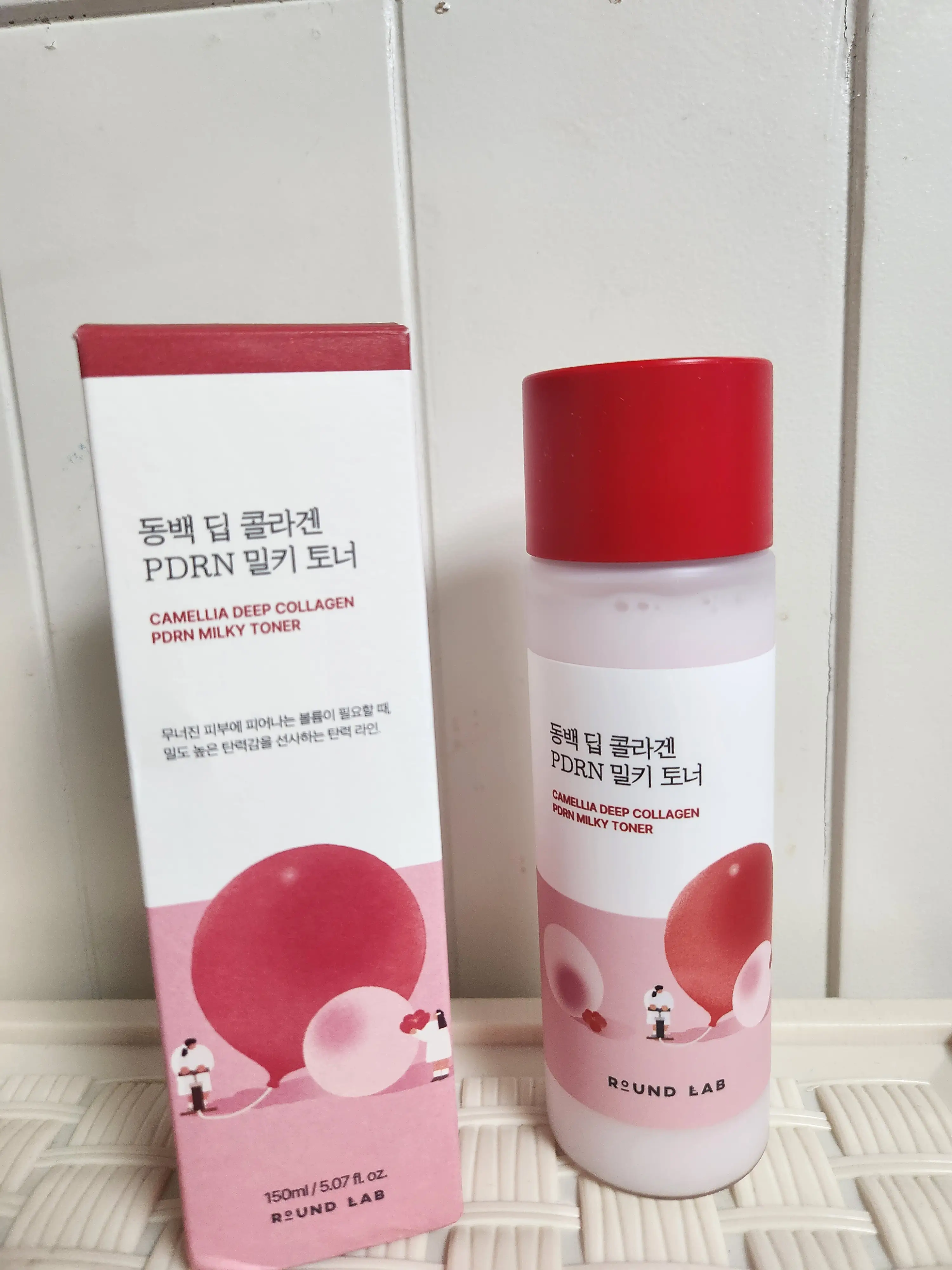 선택된 언니의파우치 리뷰 이미지 - [동백 딥 콜라겐 피디알엔 밀키 토너]
