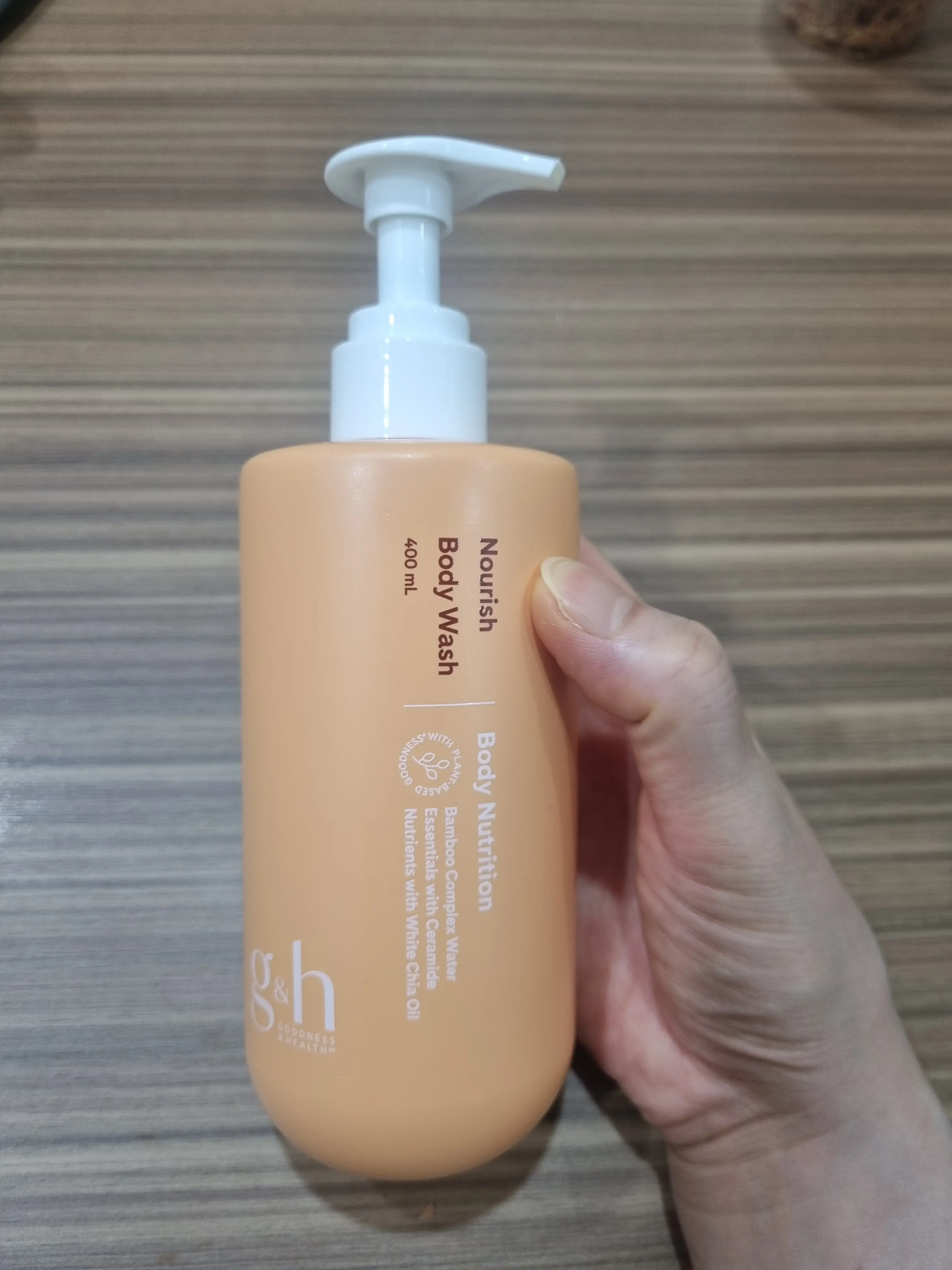 선택된 언니의파우치 리뷰 이미지 - [지앤에이치 너리쉬 바디워시]
