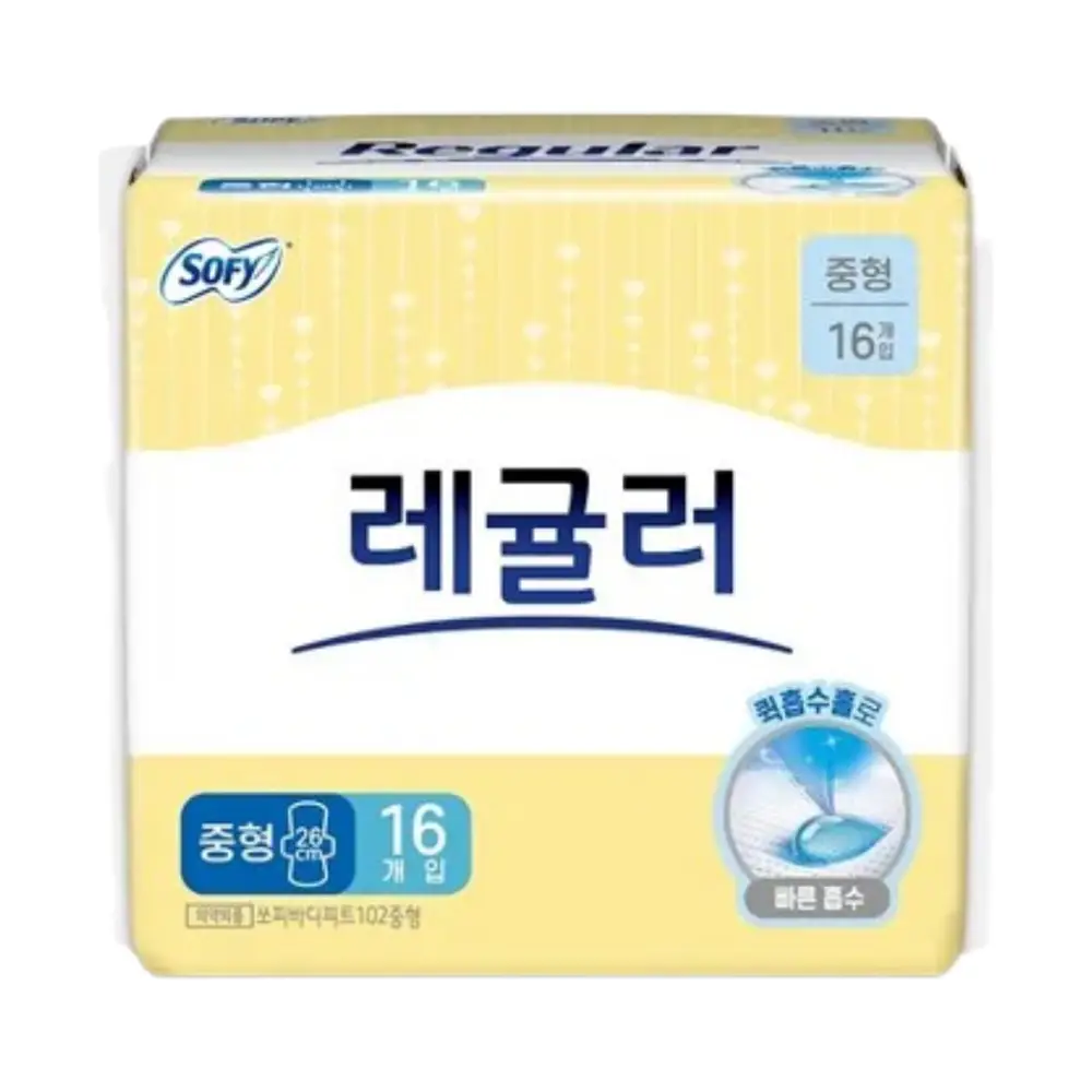 바디피트 레귤러 생리대 중형