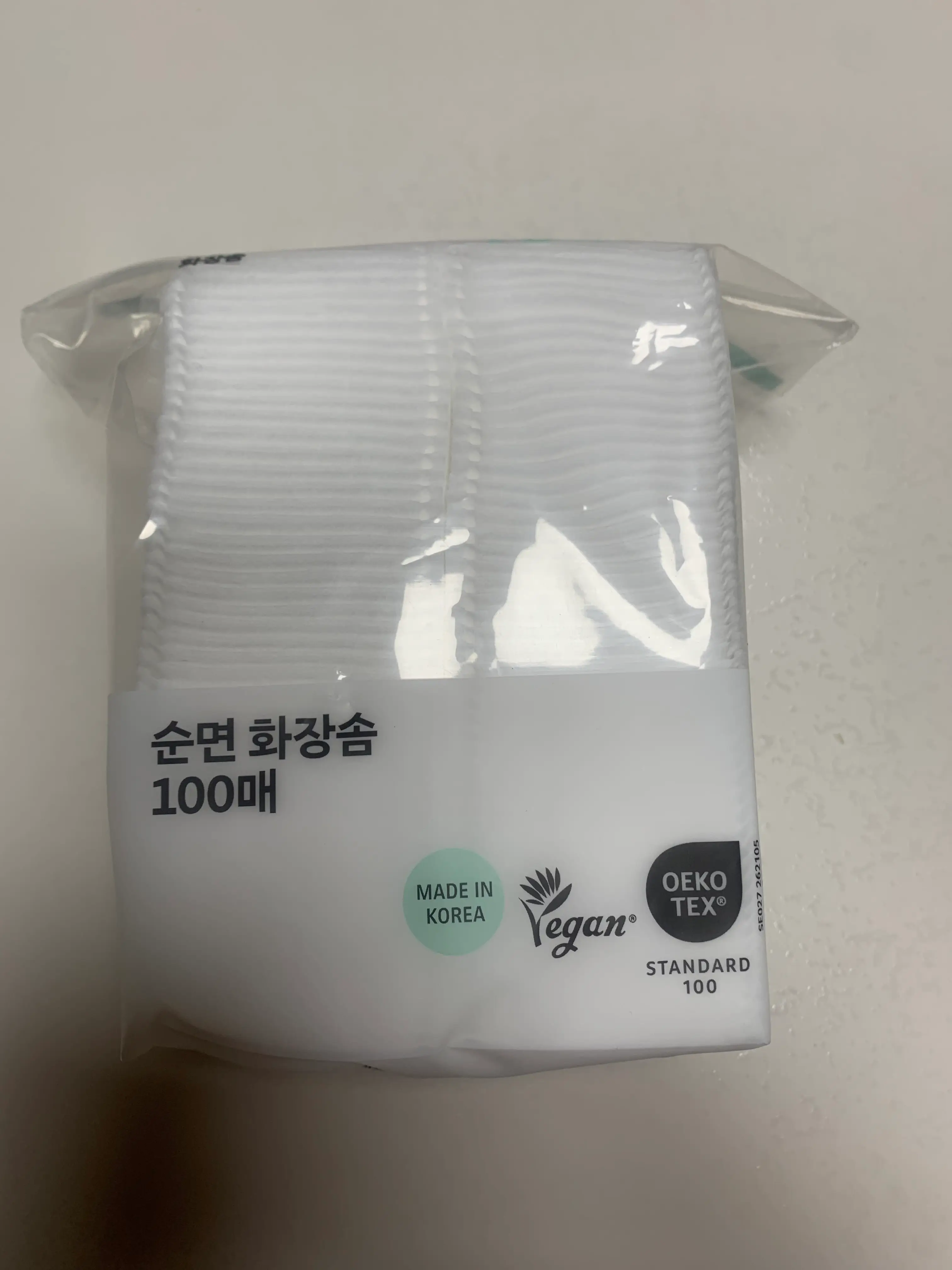 선택된 언니의파우치 리뷰 이미지 - [순면 화장솜]