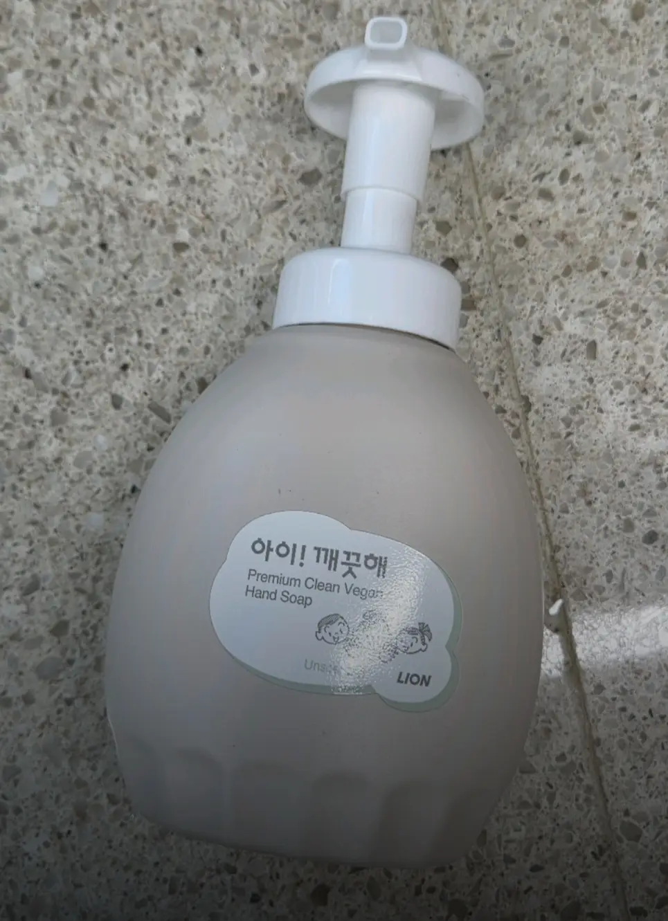 선택된 언니의파우치 리뷰 이미지 - [아이 깨끗해 프리미엄 클린 비건 핸드솝 무향]